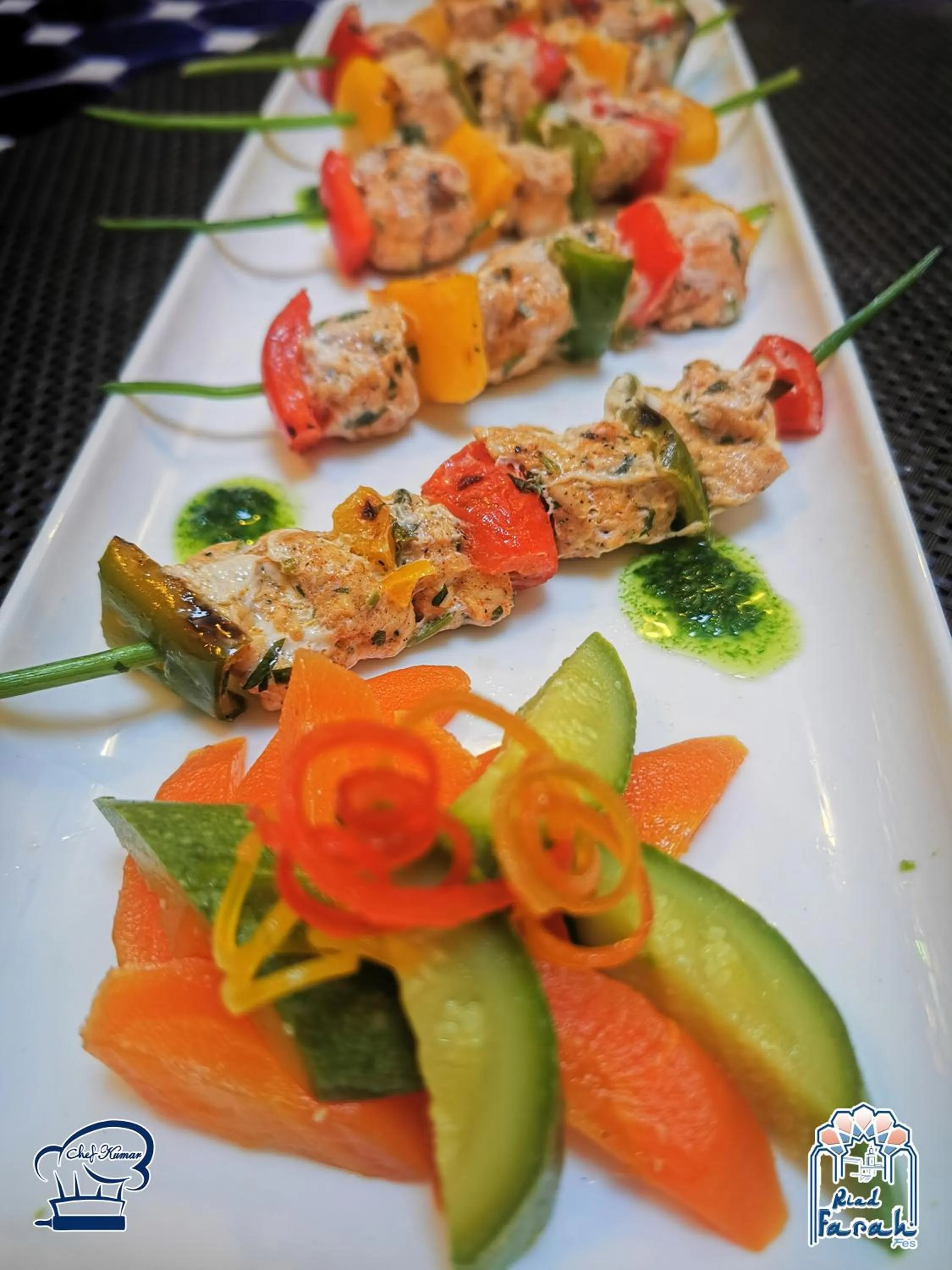 Food and drinks in Riad Farah