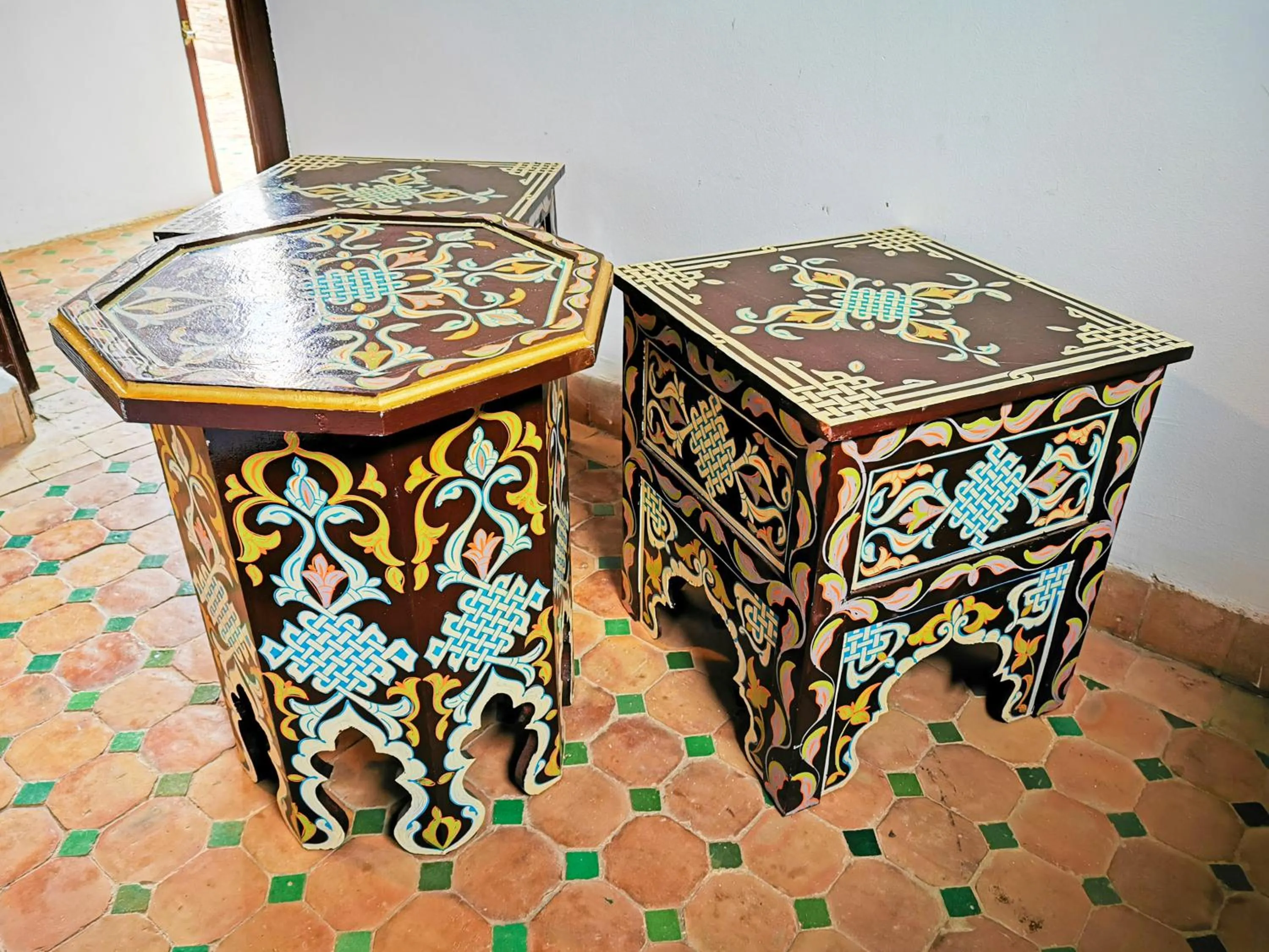 Seating area in Riad Farah