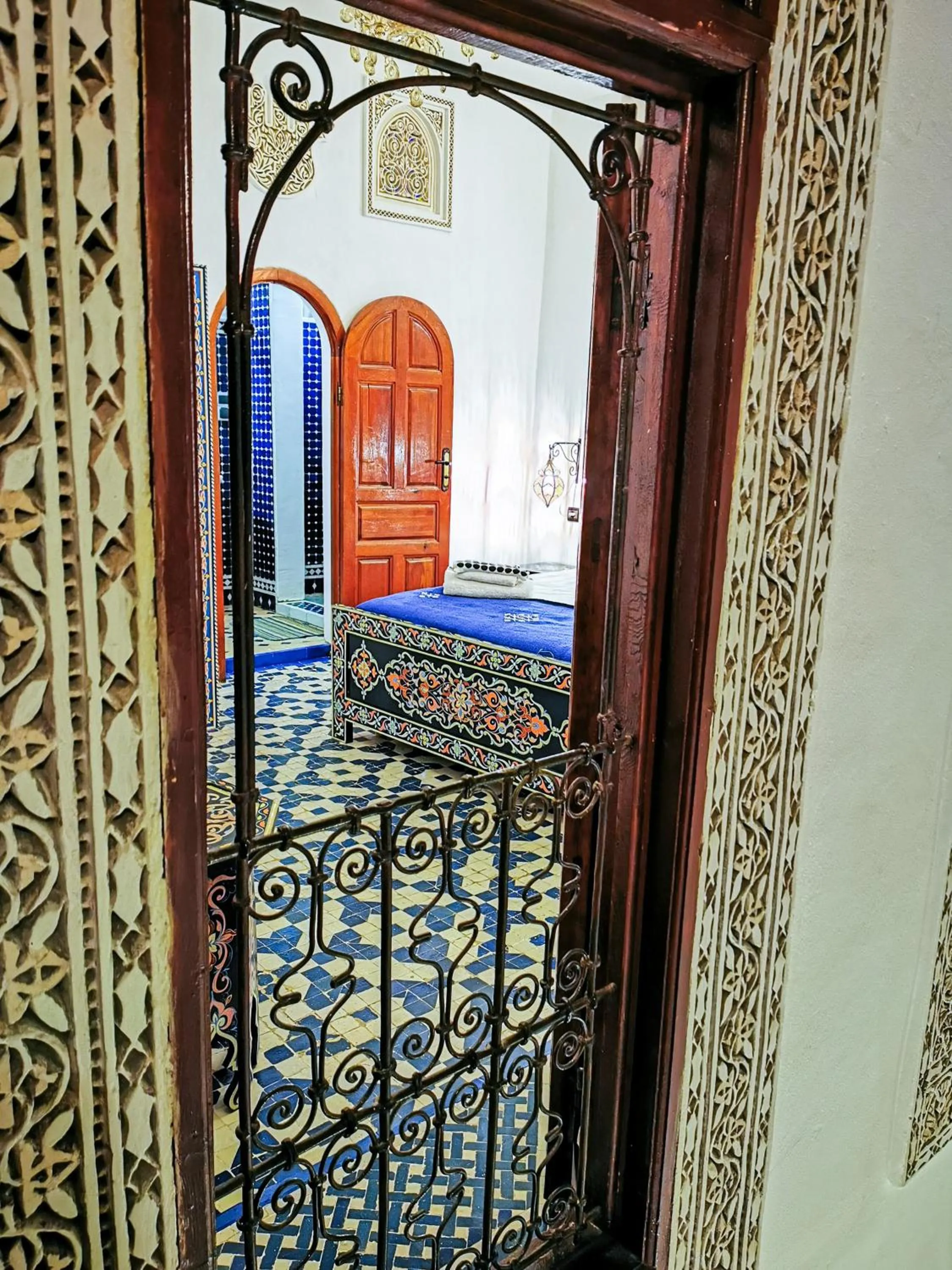 Balcony/Terrace in Riad Farah