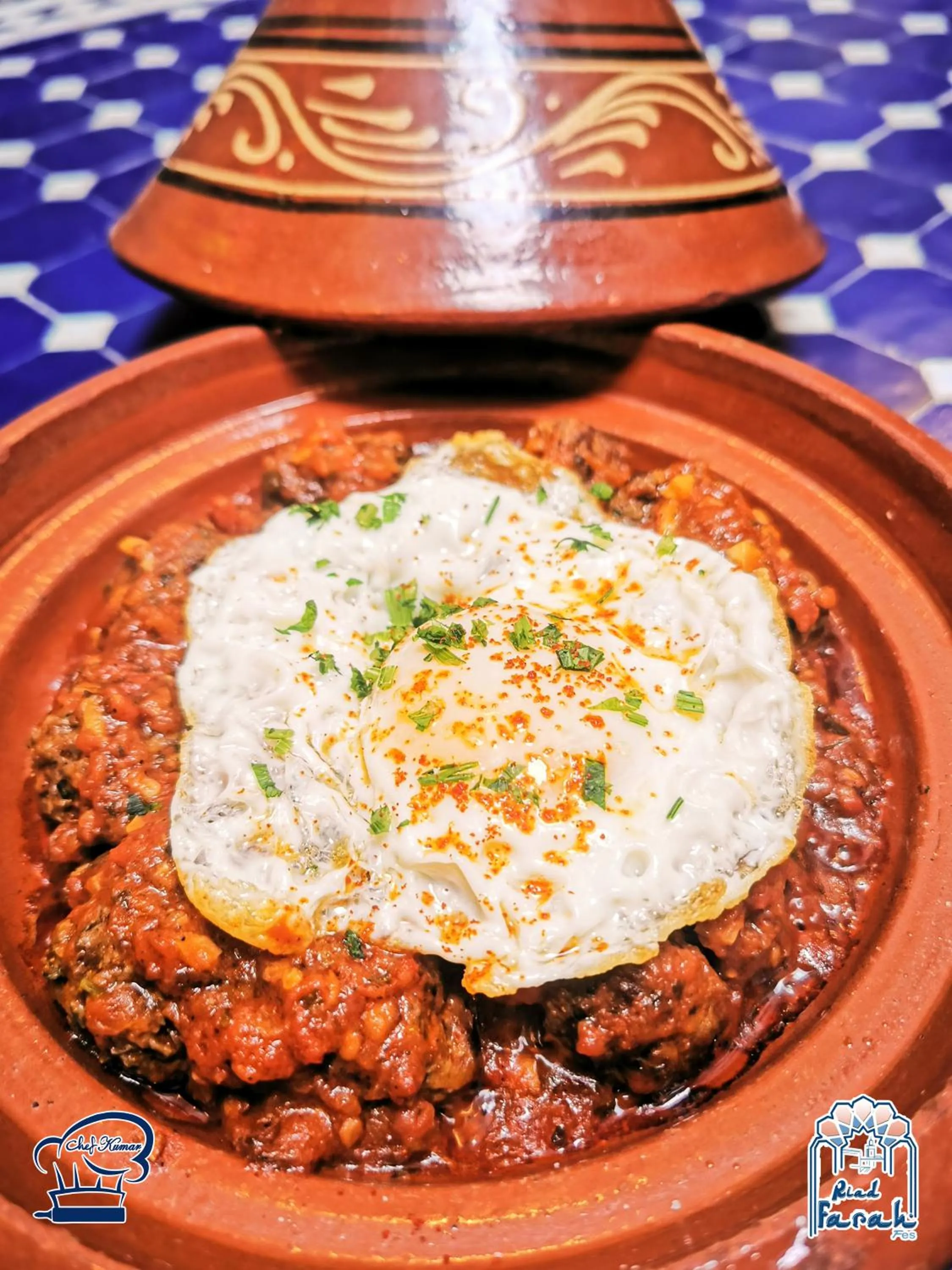 Food and drinks in Riad Farah