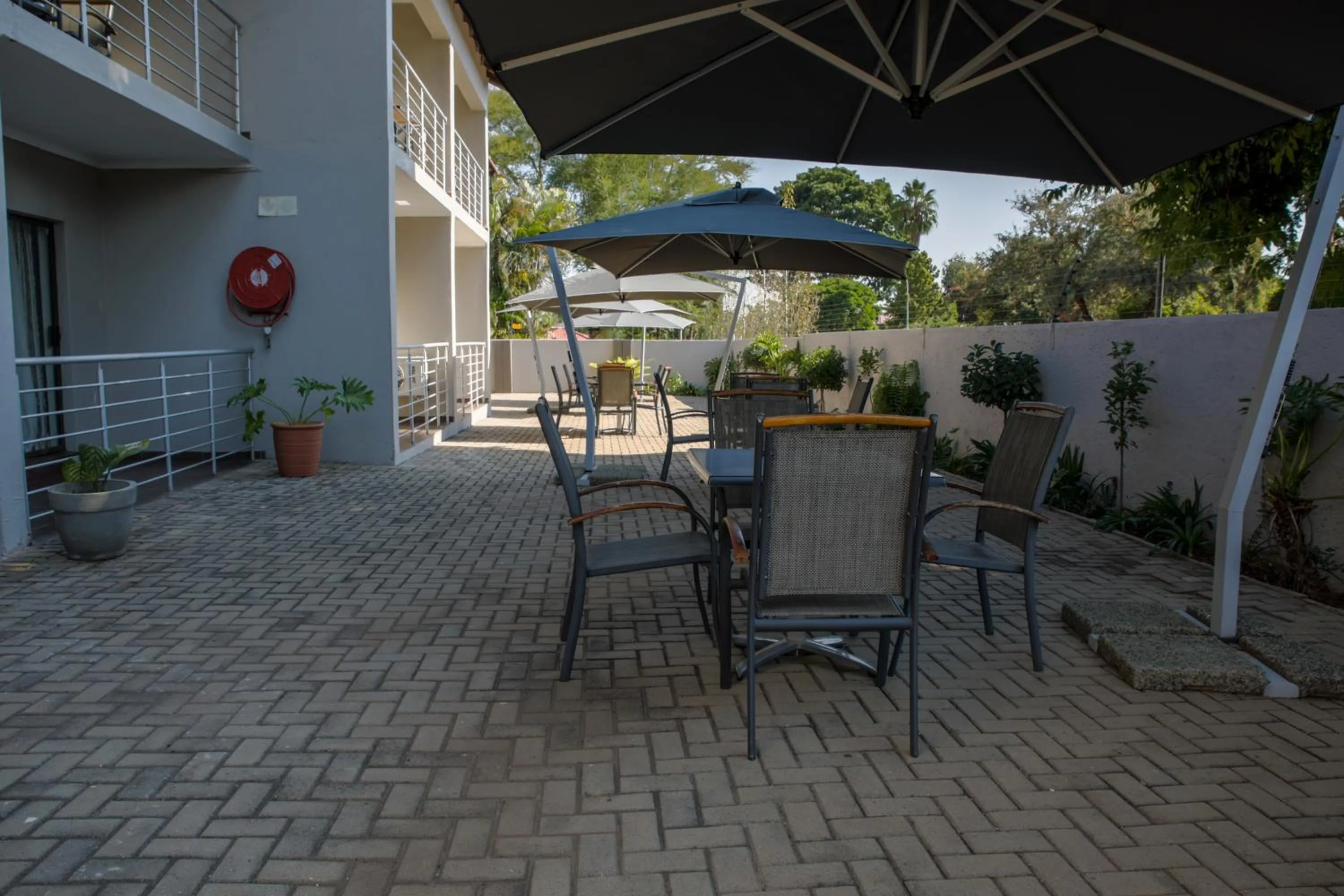 Patio in Ruby Stone Boutique Hotel