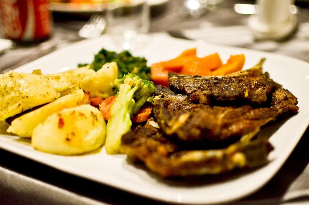 Food close-up in Ruby Stone Boutique Hotel