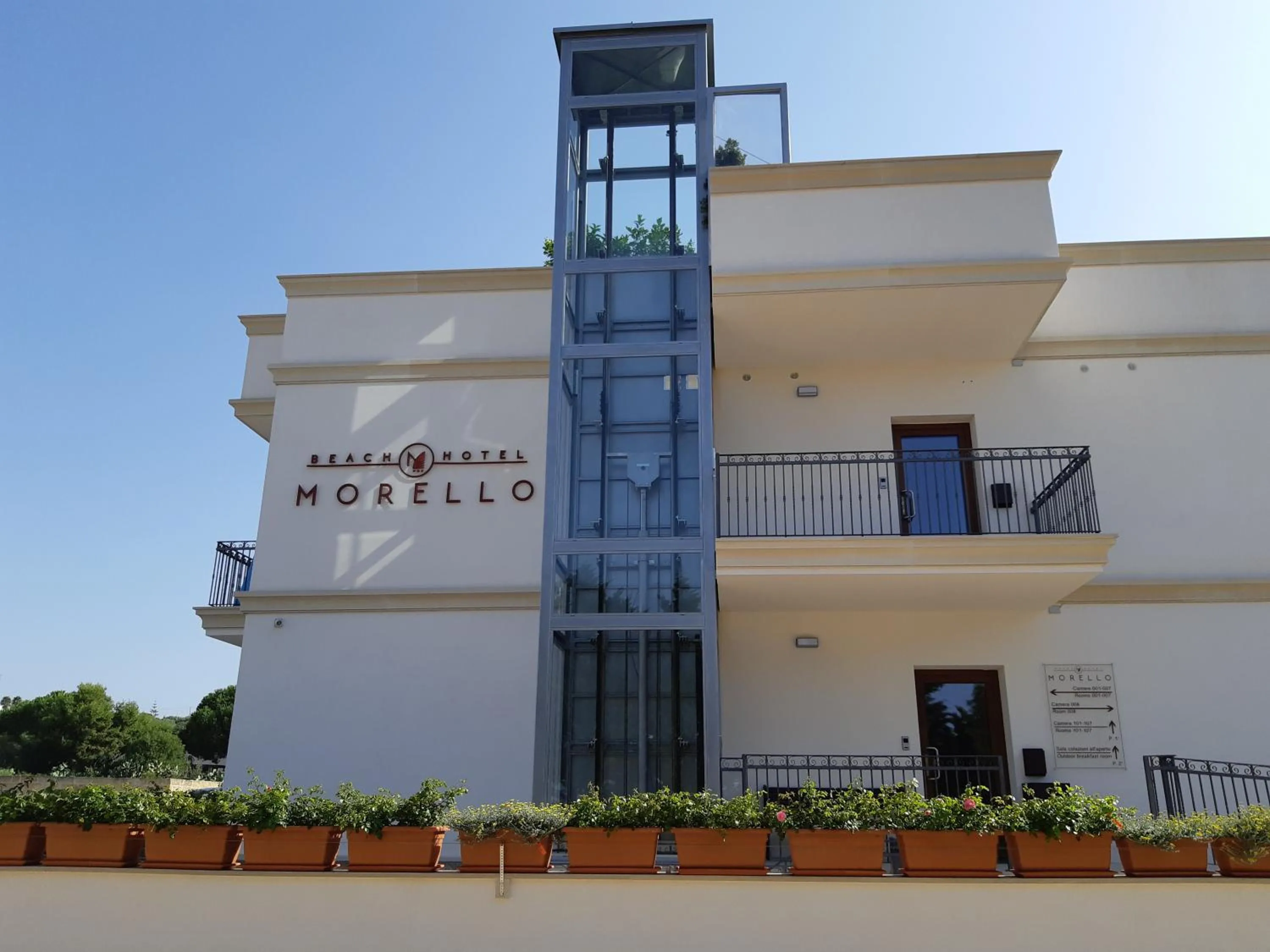 Property building in Morello Beach Hotel