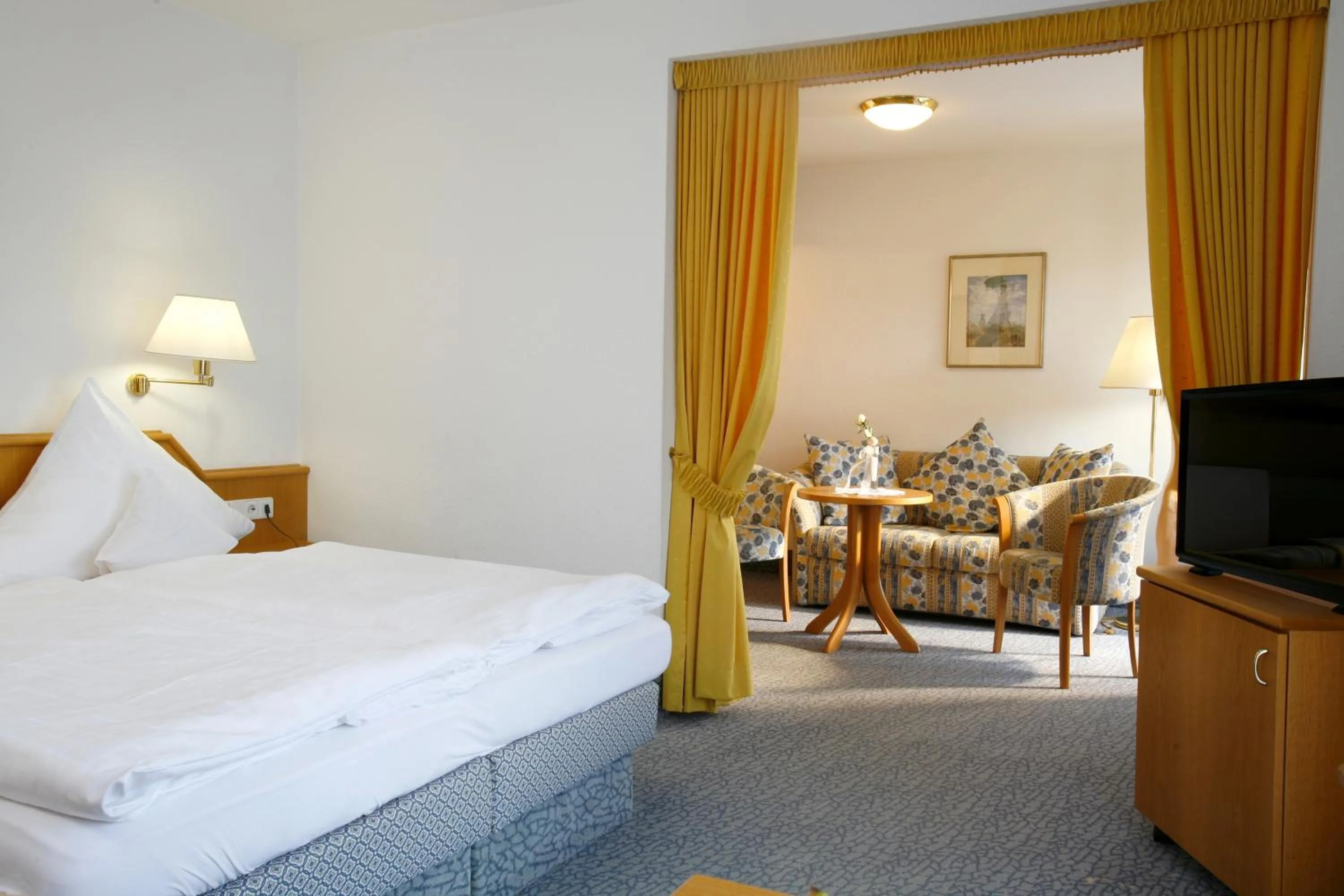 Bed in Gästehaus Gaiser