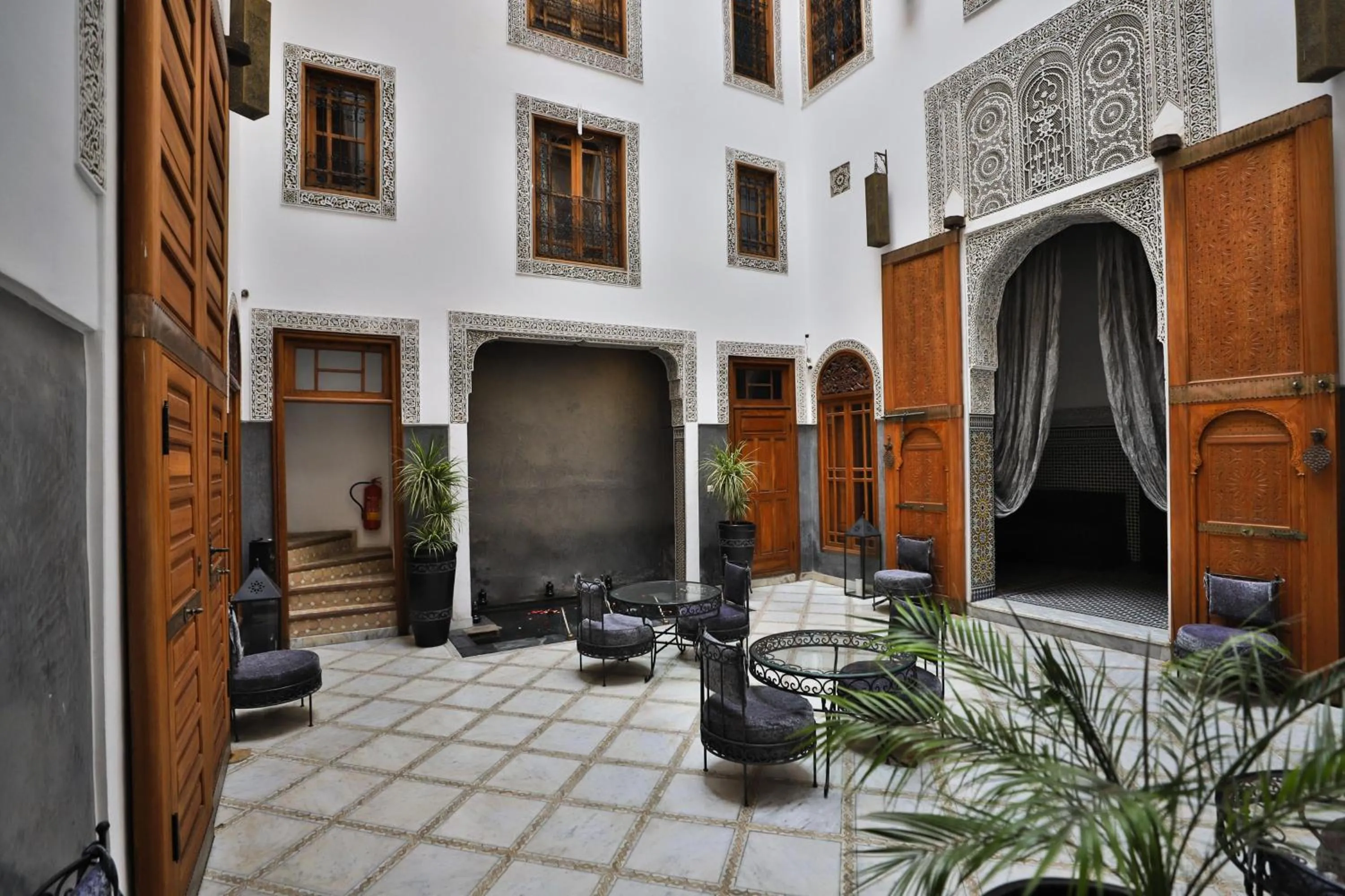 Patio in Riad Layla