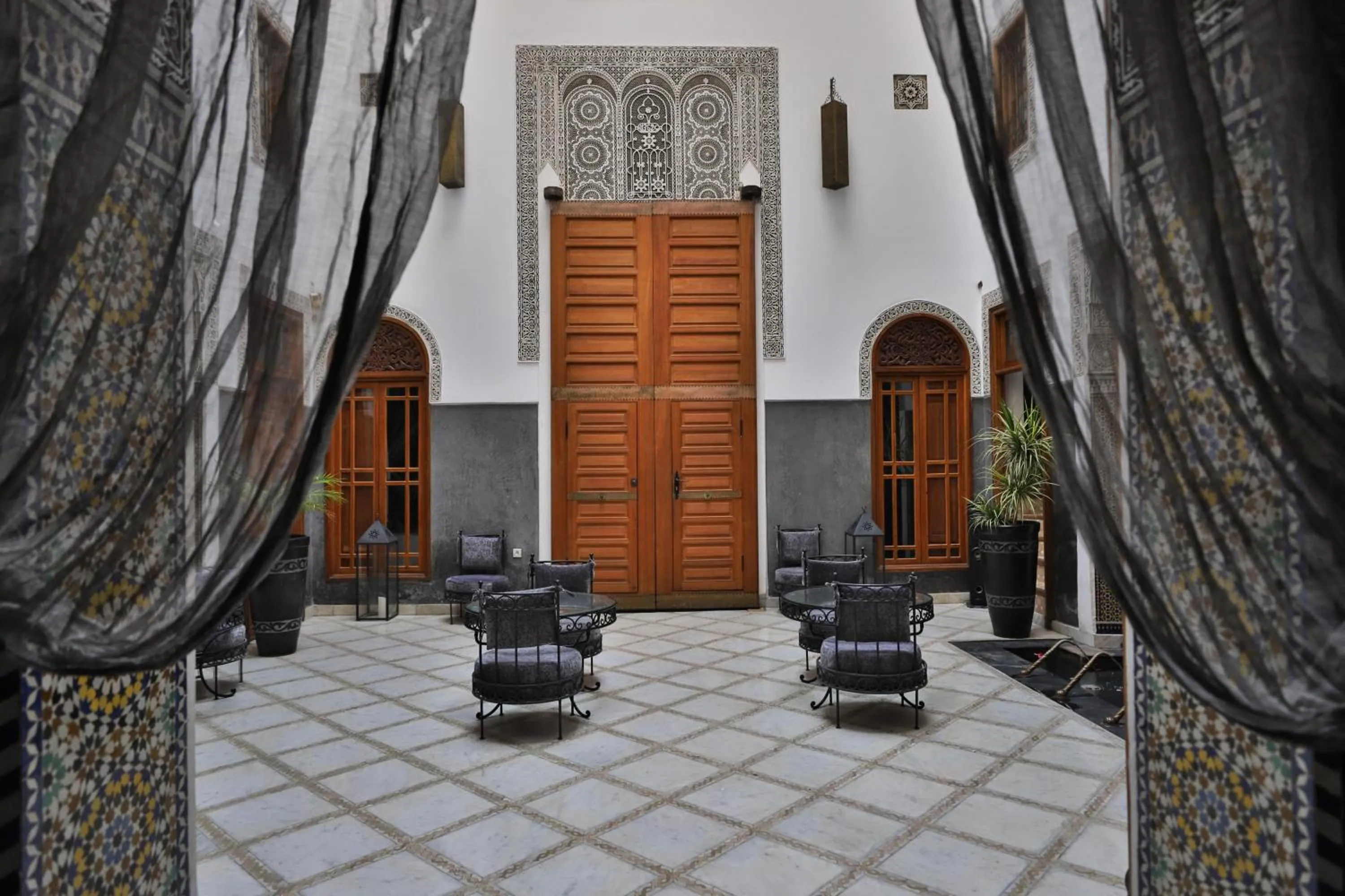 Patio in Riad Layla