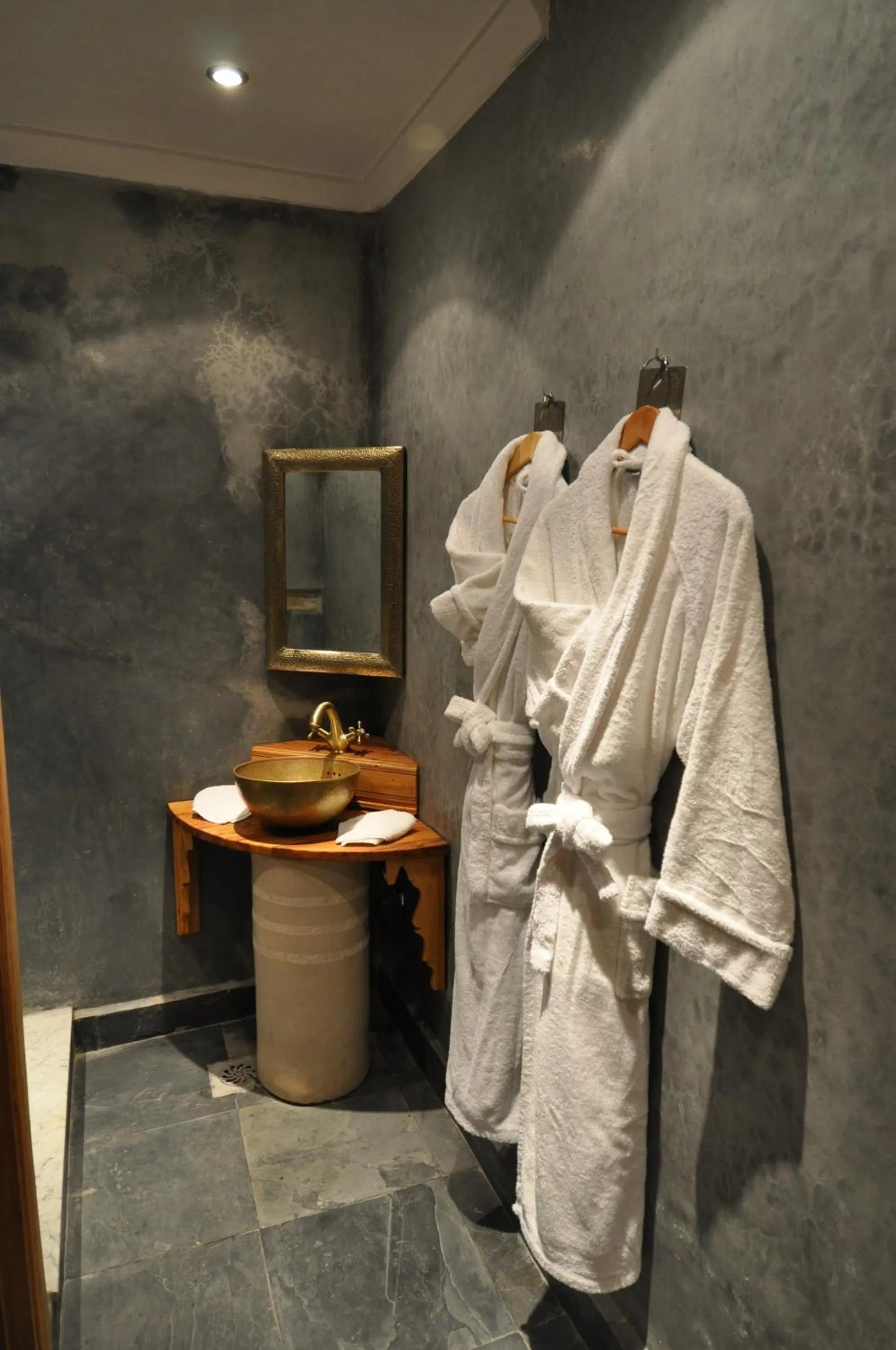 Steam room in Riad Layla