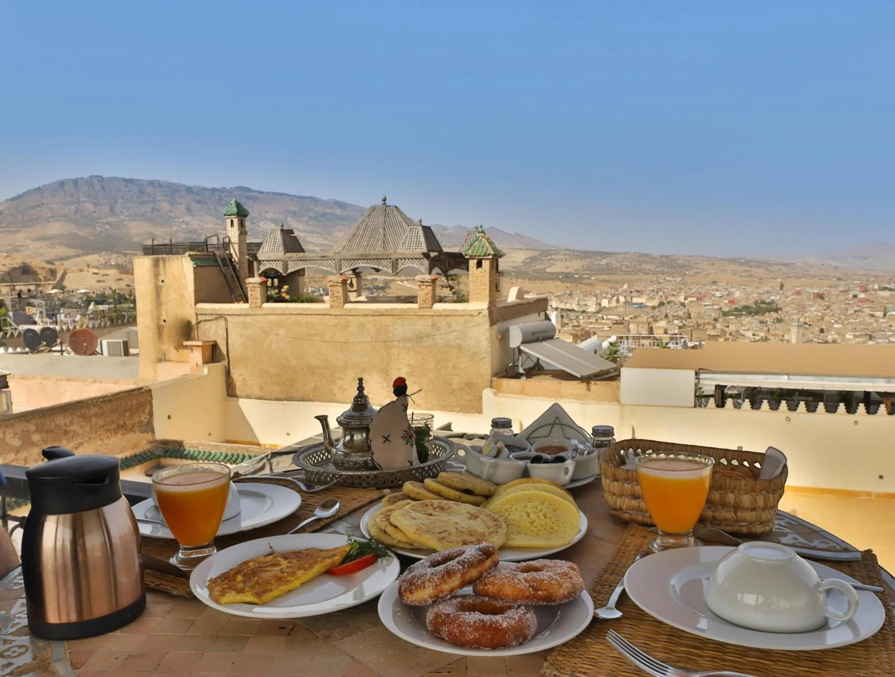 Natural landscape in Riad Layla