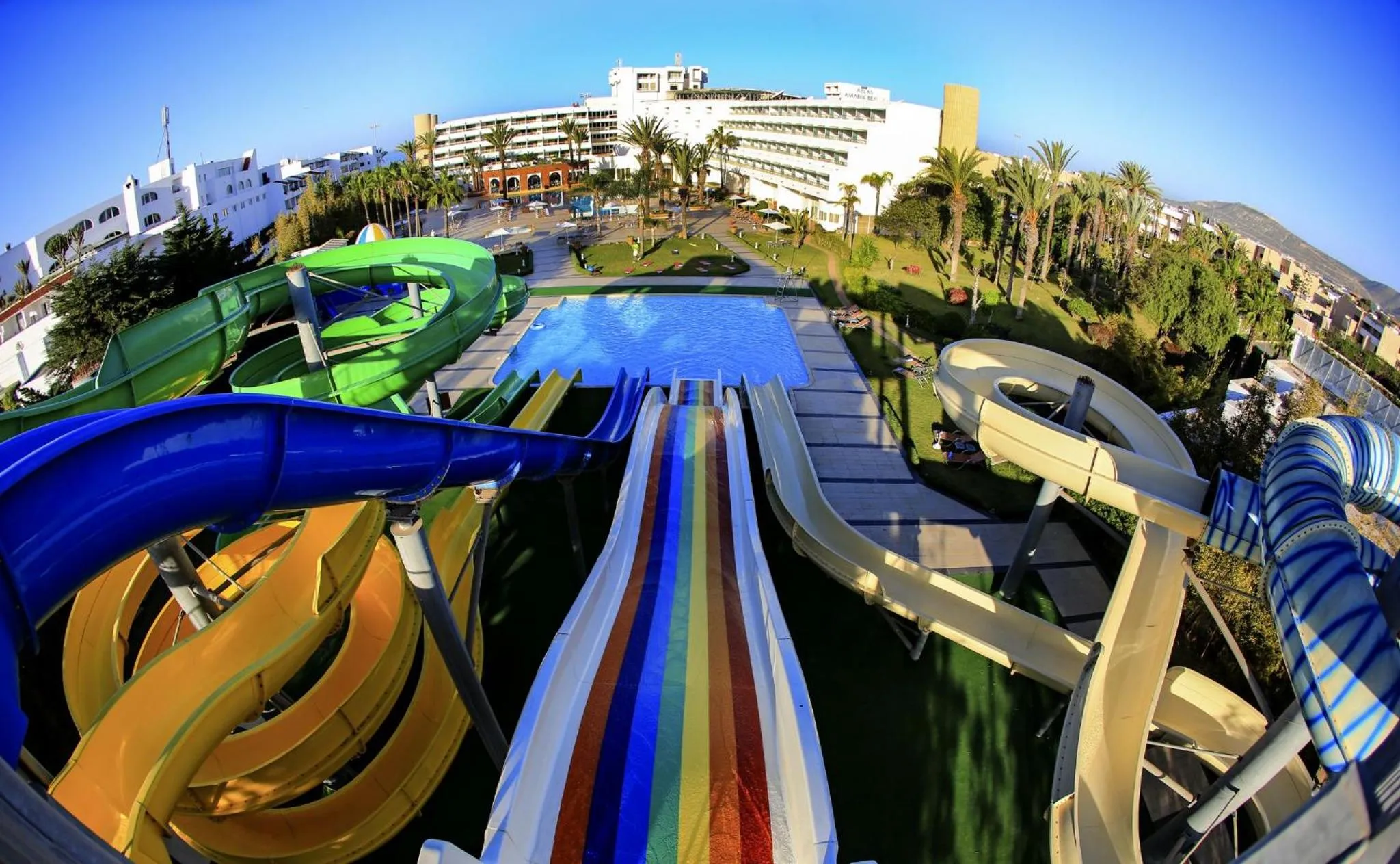 Aqua park in Amadil Ocean Club