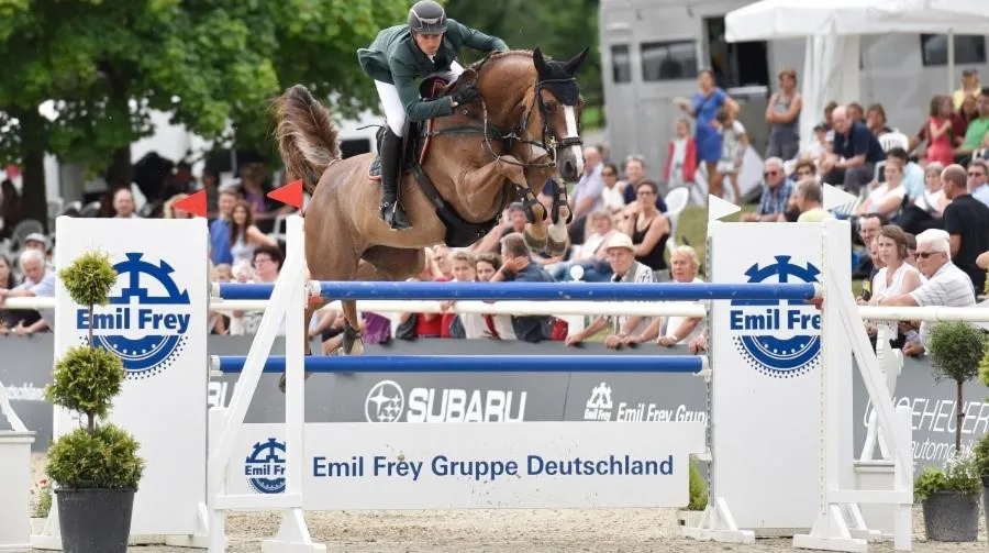 Horse-riding in Gasthaus Löwen