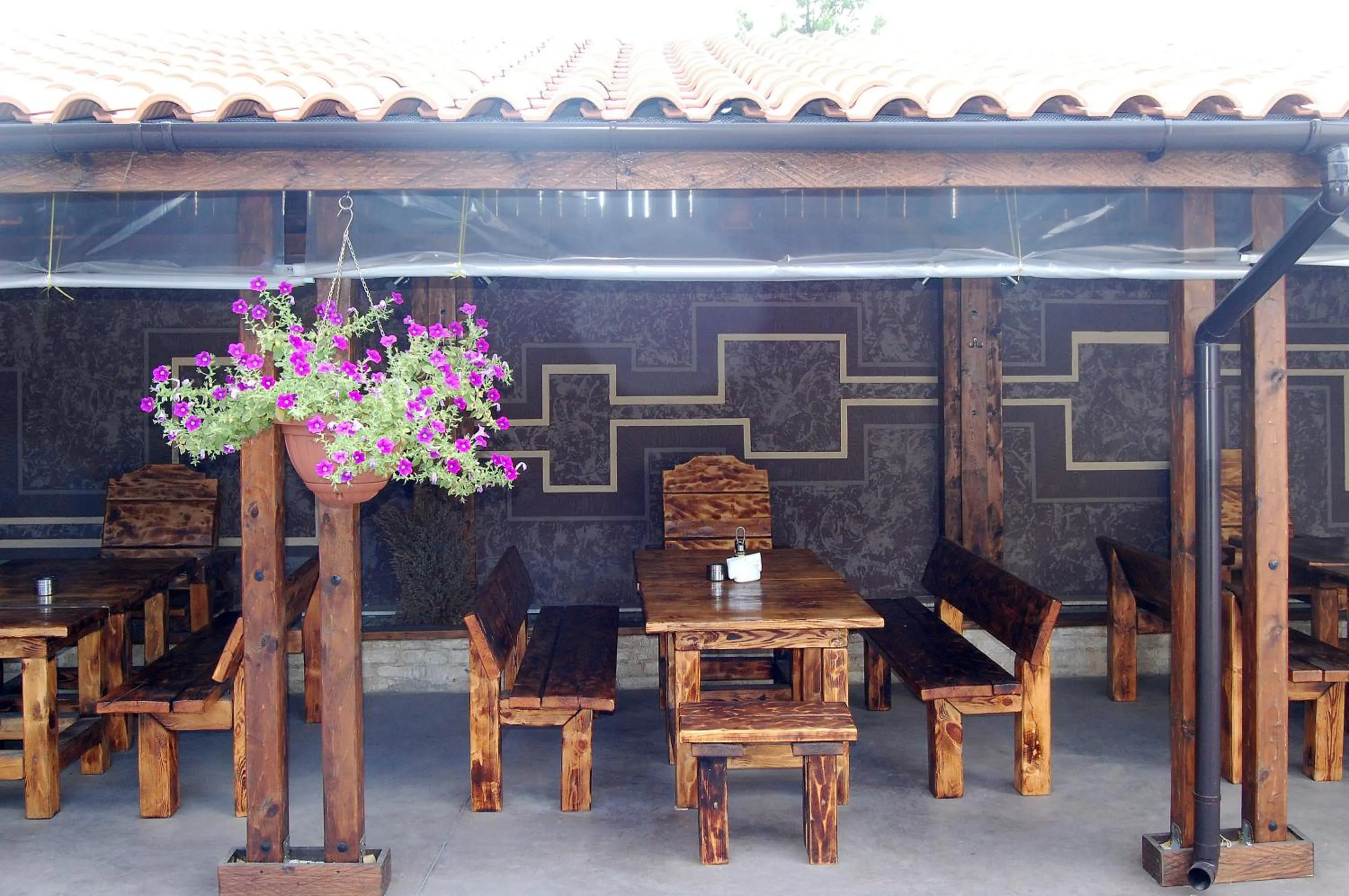 Patio in Nadejda Hotel