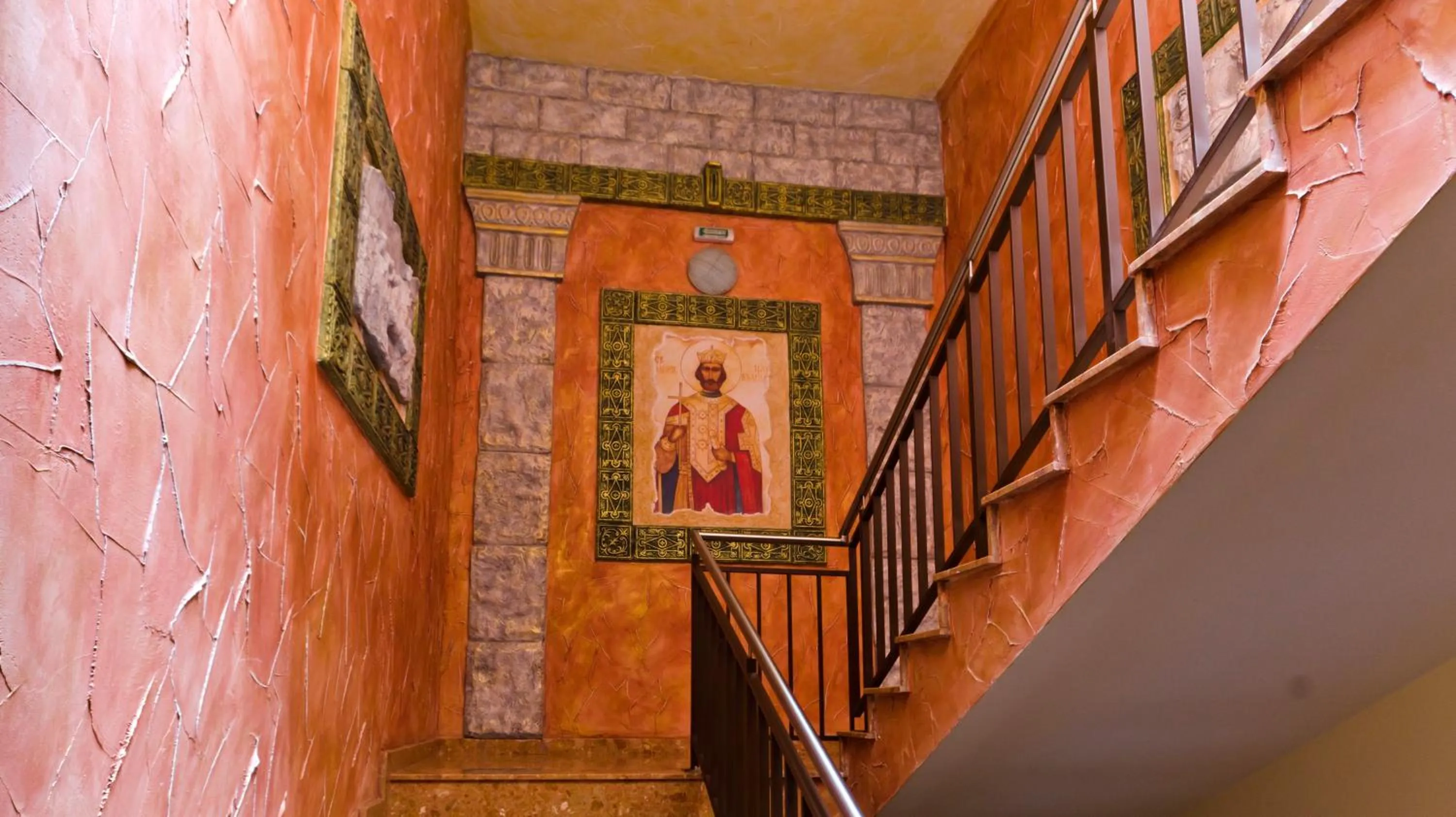 Decorative detail in Nadejda Hotel