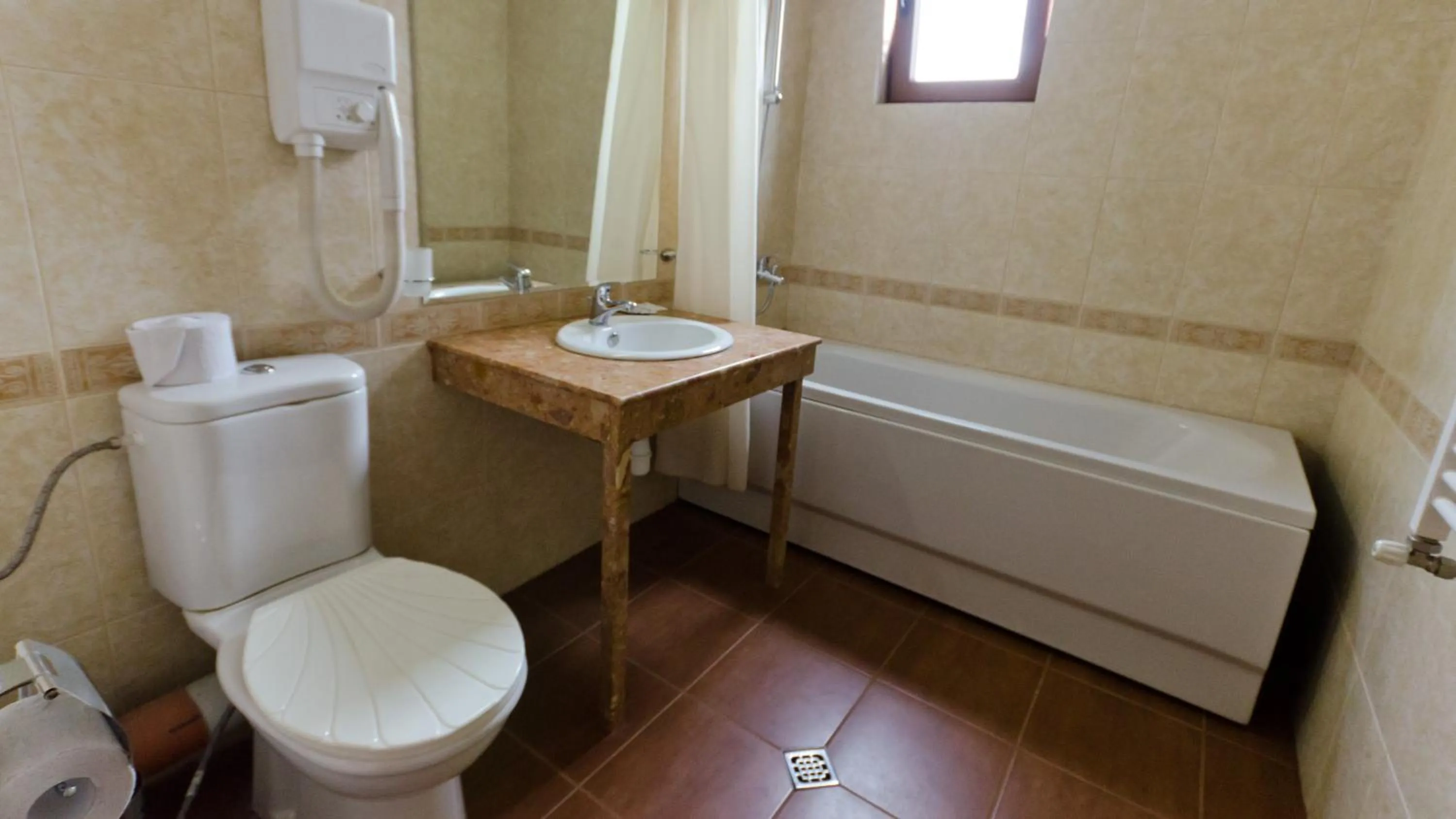 Bathroom in Nadejda Hotel