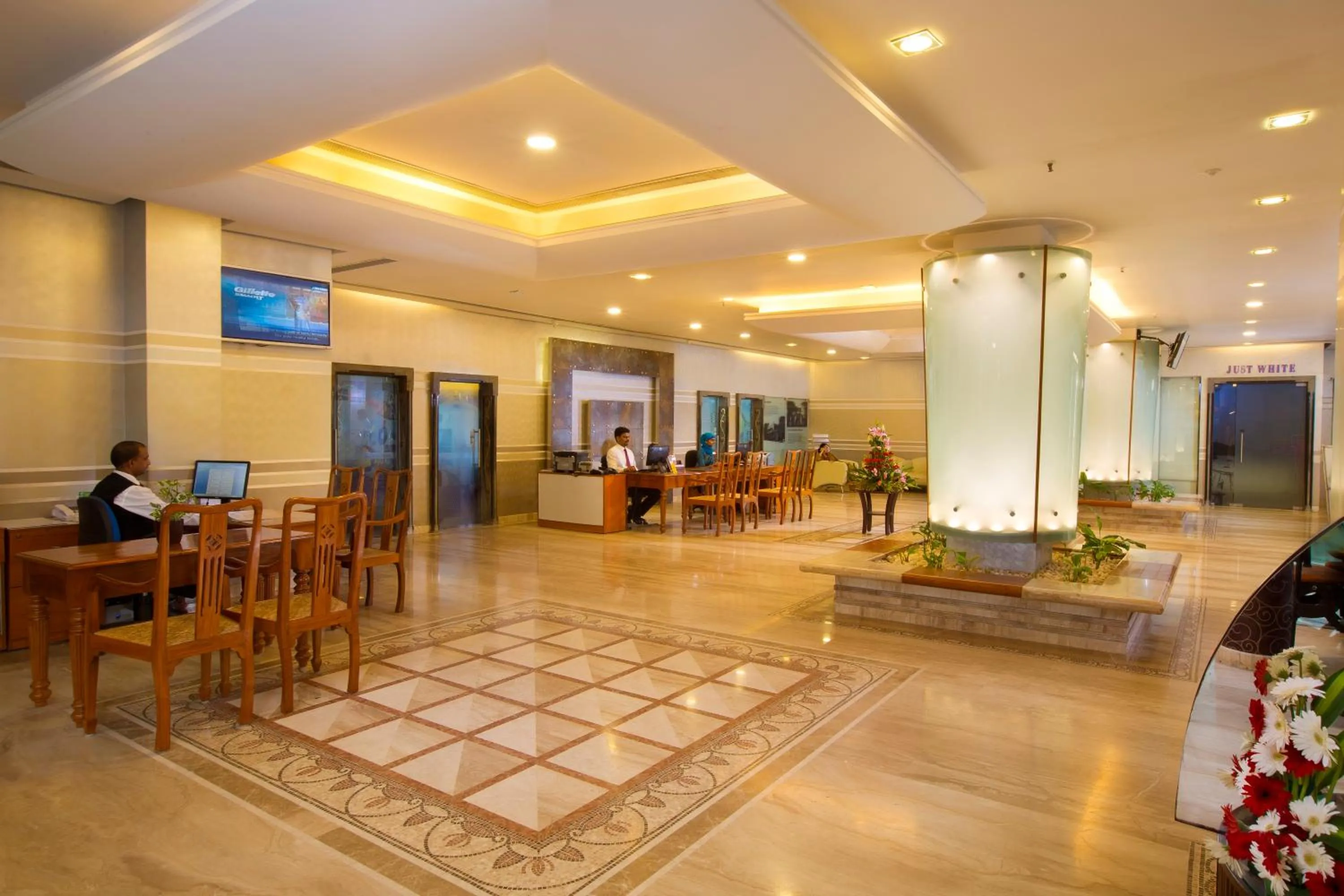 Lobby or reception in Hotel Atithi