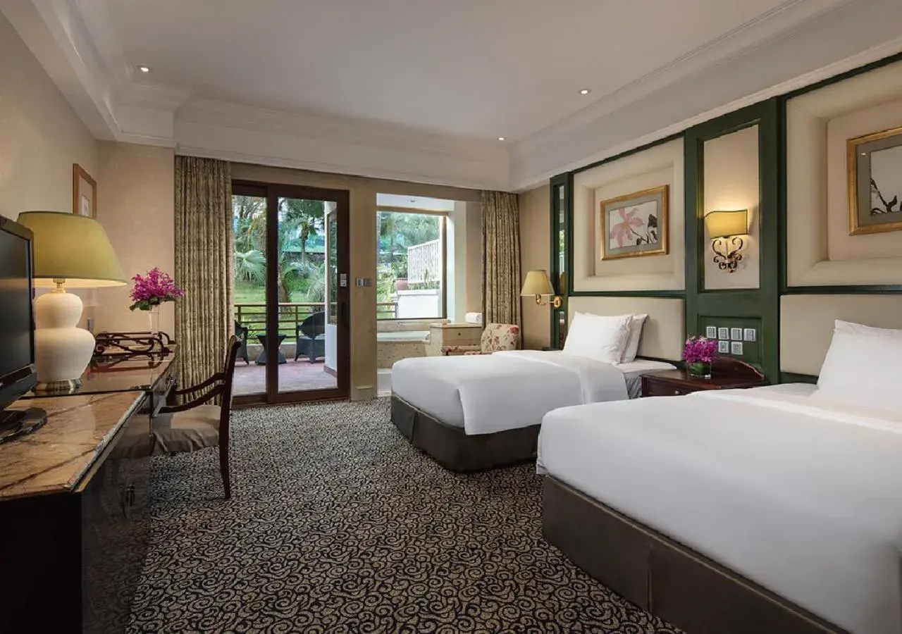 Deluxe Garden View Twin-size Bed Room in Seaview Resort Xiamen Deluxe Garden View Twin-size Bed Room in Seaview Resort Xiamen