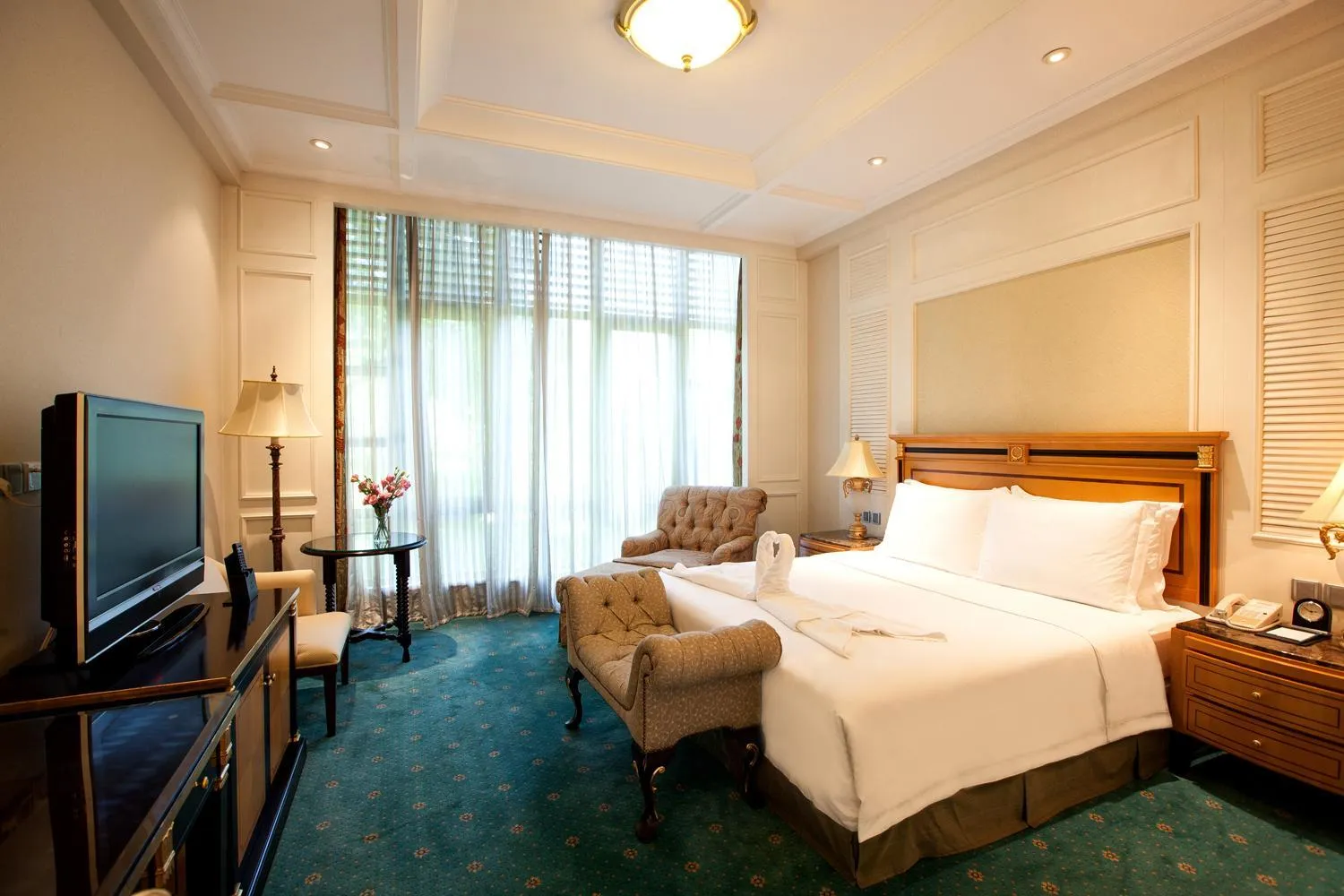 Bed in Seaview Resort Xiamen