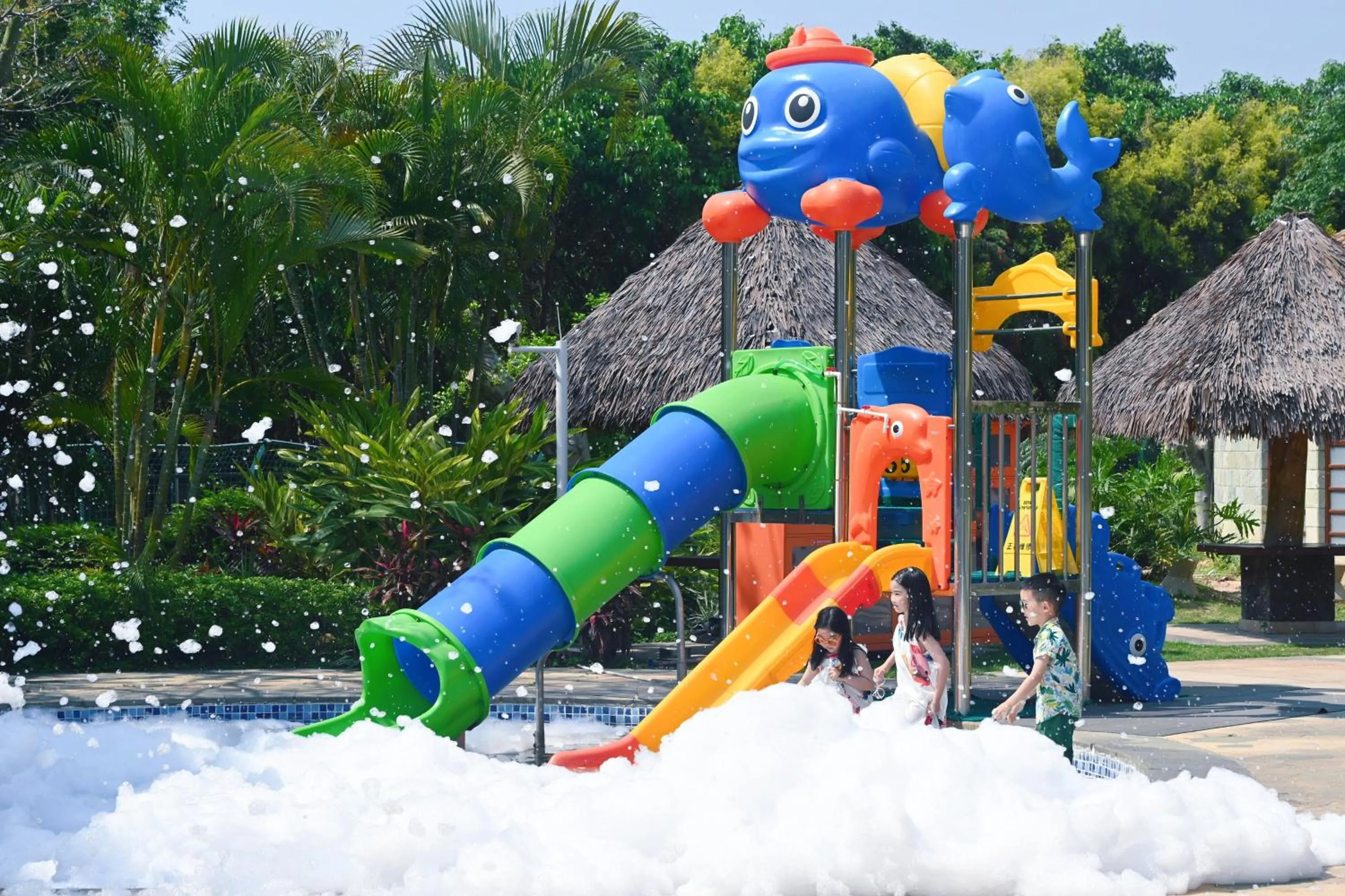 Aqua park in Seaview Resort Xiamen