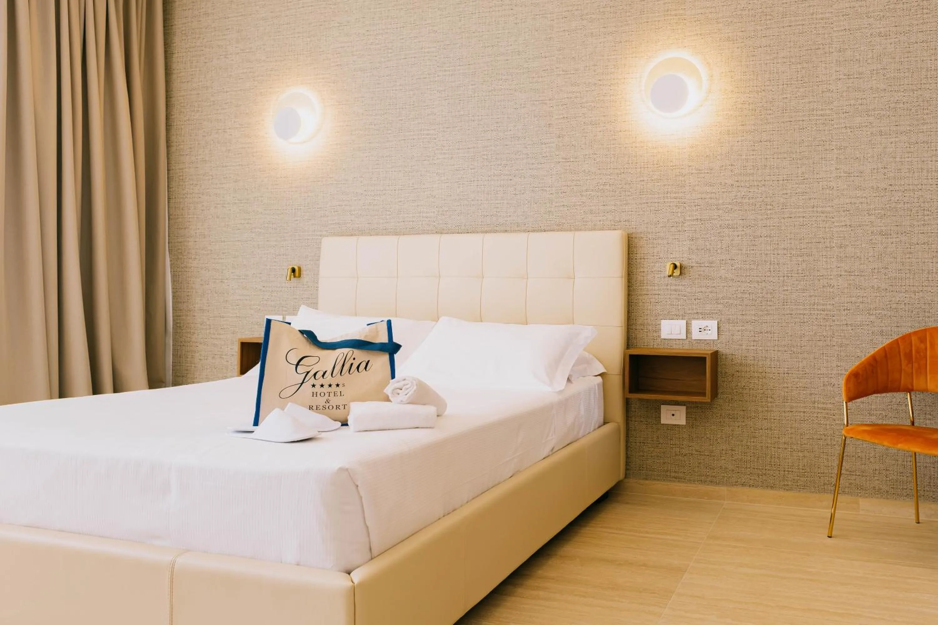 Bed in Hotel Gallia & Resort