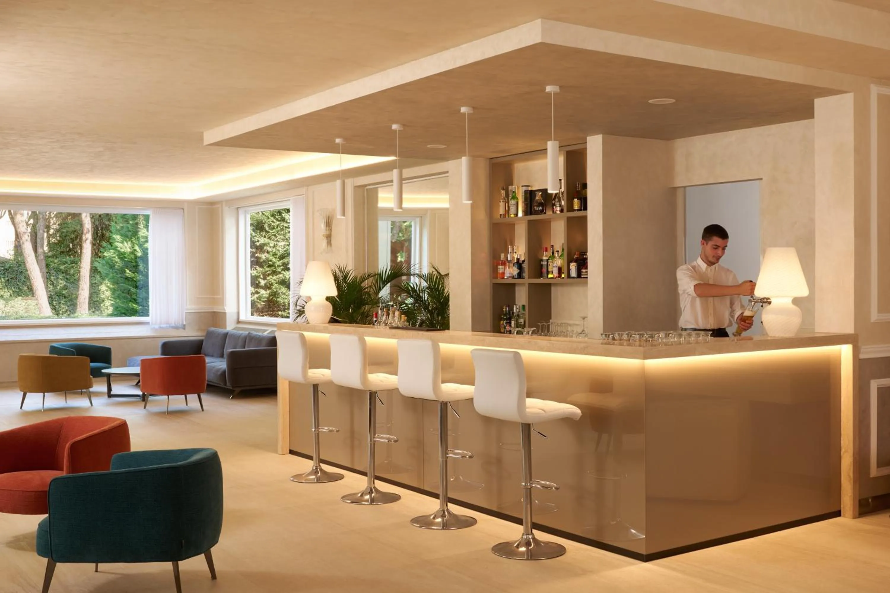 Lobby or reception in Hotel Gallia & Resort