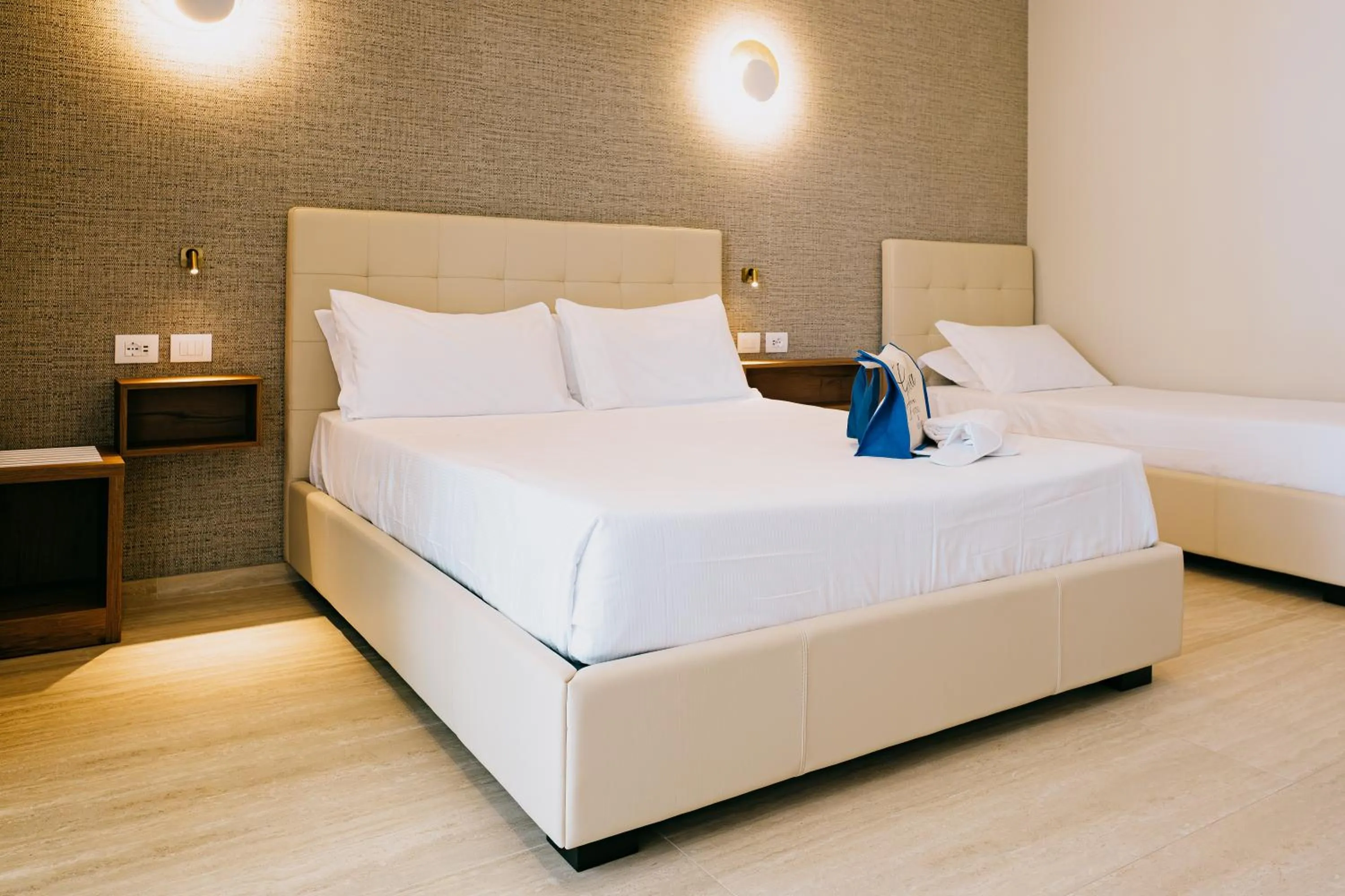 Bed in Hotel Gallia & Resort