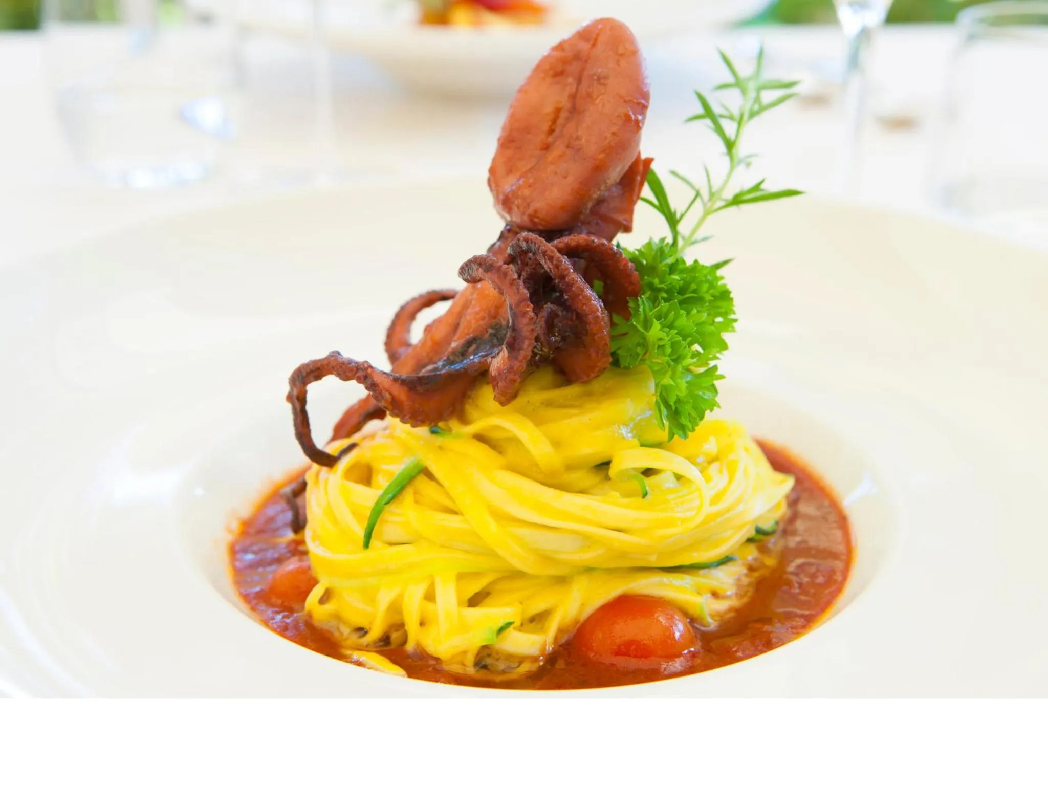 Food close-up in Hotel Gallia & Resort