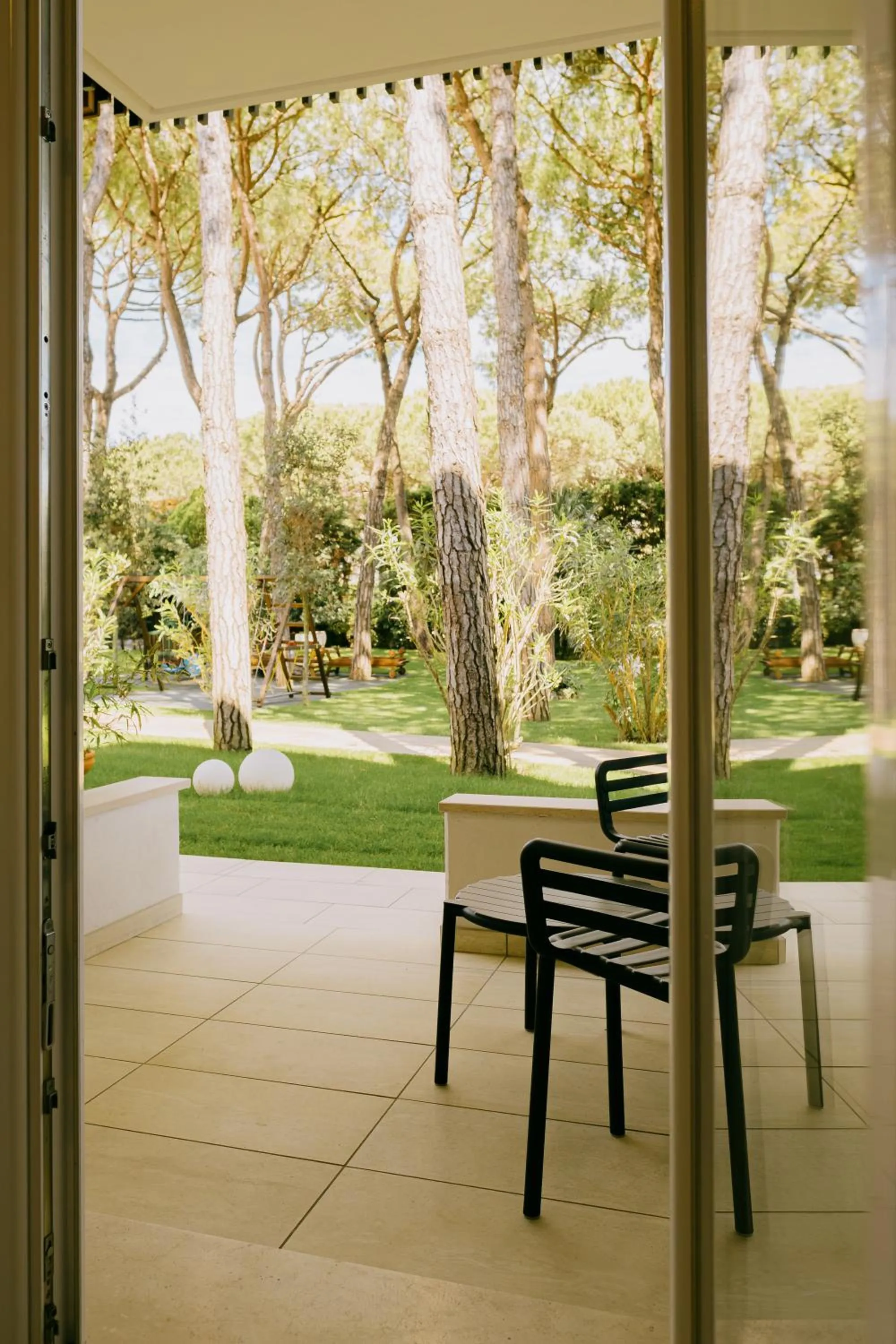 Patio in Hotel Gallia & Resort