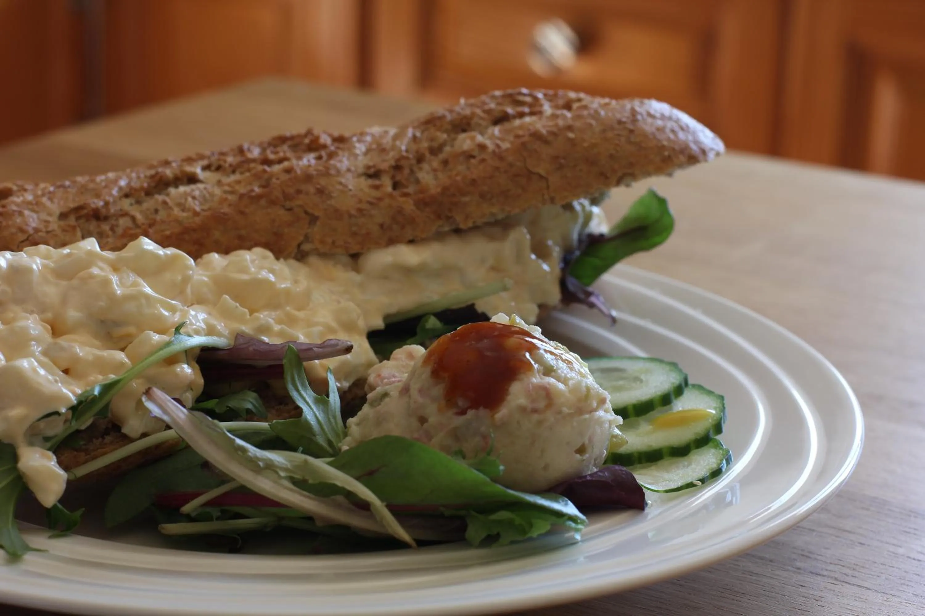 Food close-up in Casa de la Piña