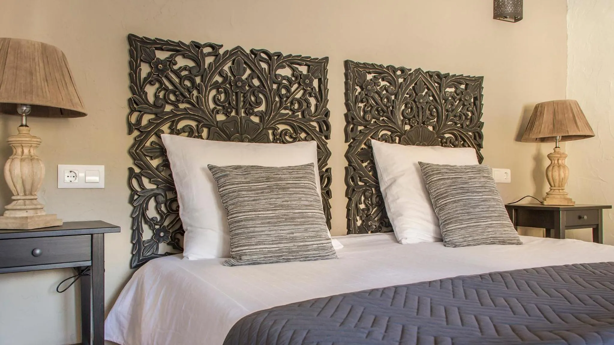 Bedroom, Bed in Casa de la Piña