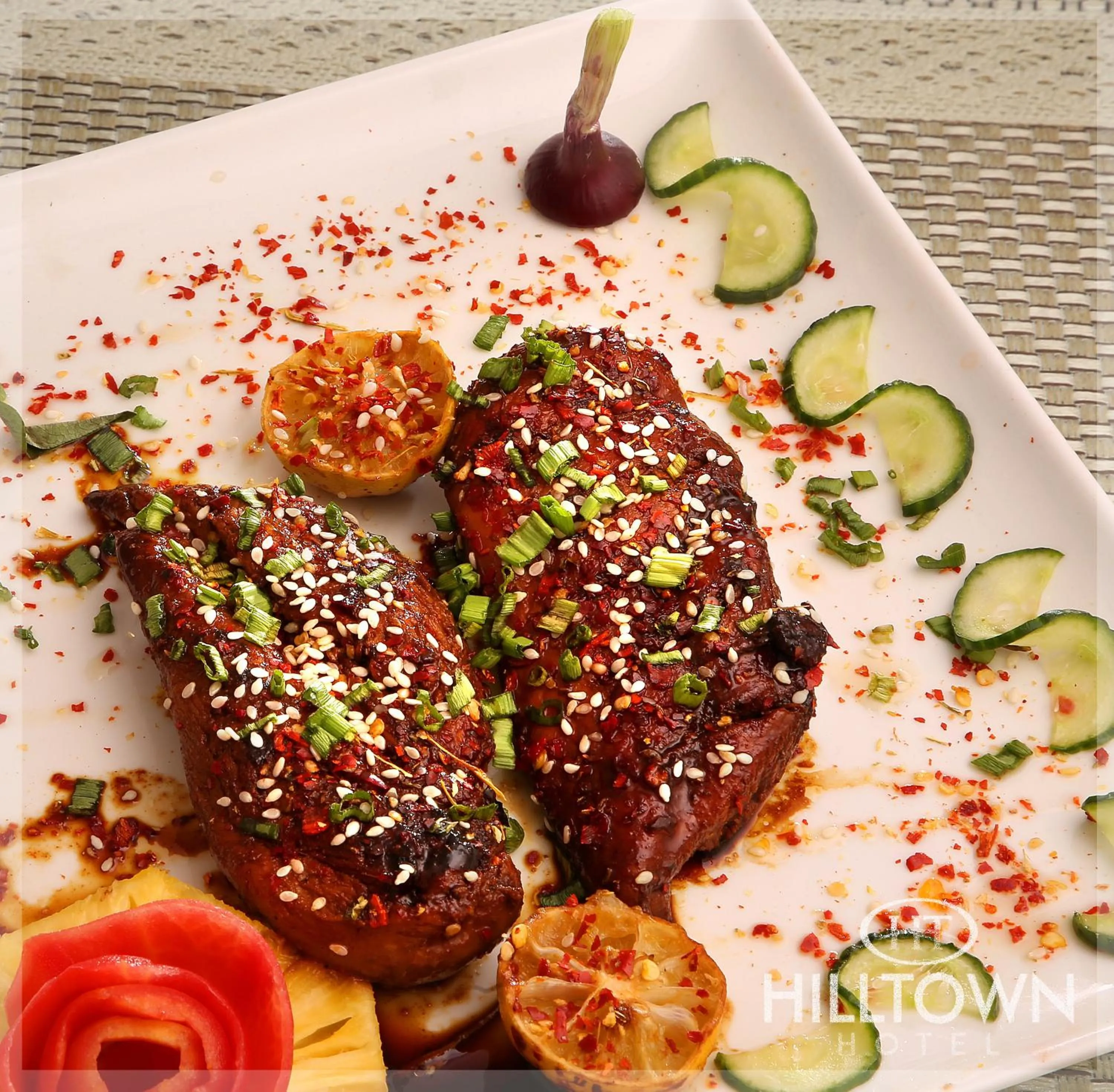 Food close-up in Kgees - Hill Town Hotel