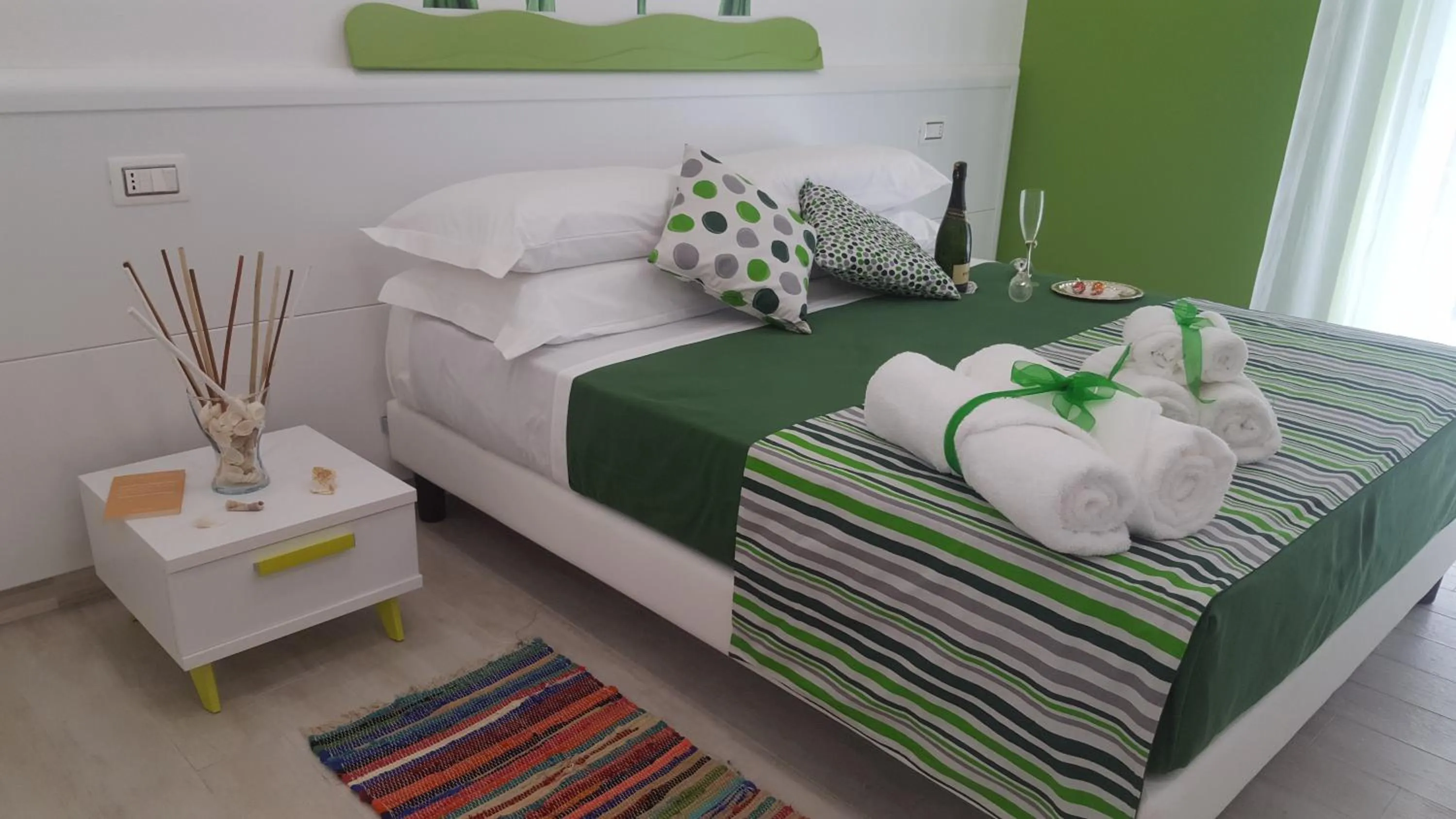 Bedroom, Bed in RESIDENZA BURMARIA Free Parking
