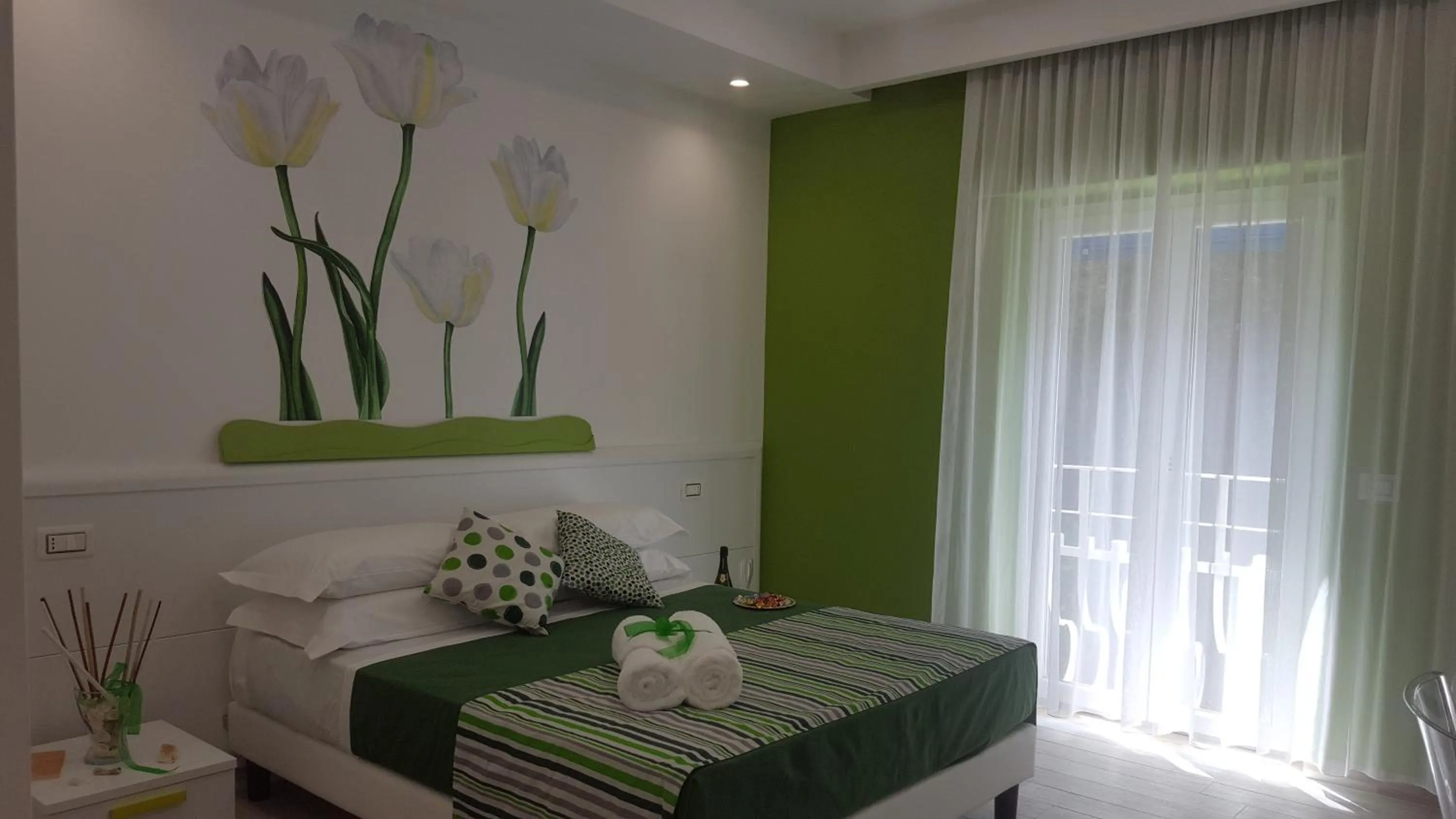 Bedroom, Bed in RESIDENZA BURMARIA Free Parking