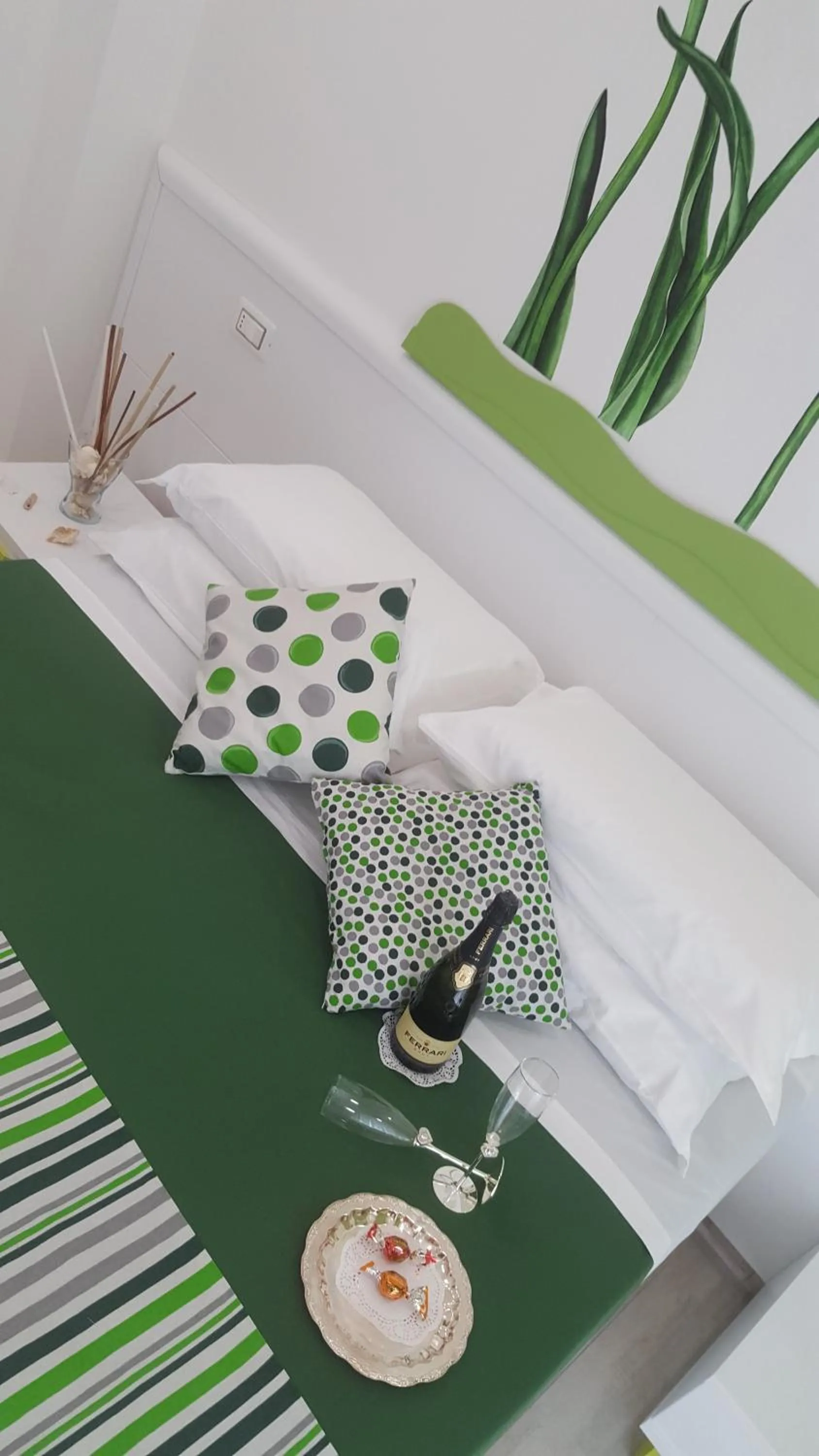 Bedroom, Bed in RESIDENZA BURMARIA Free Parking