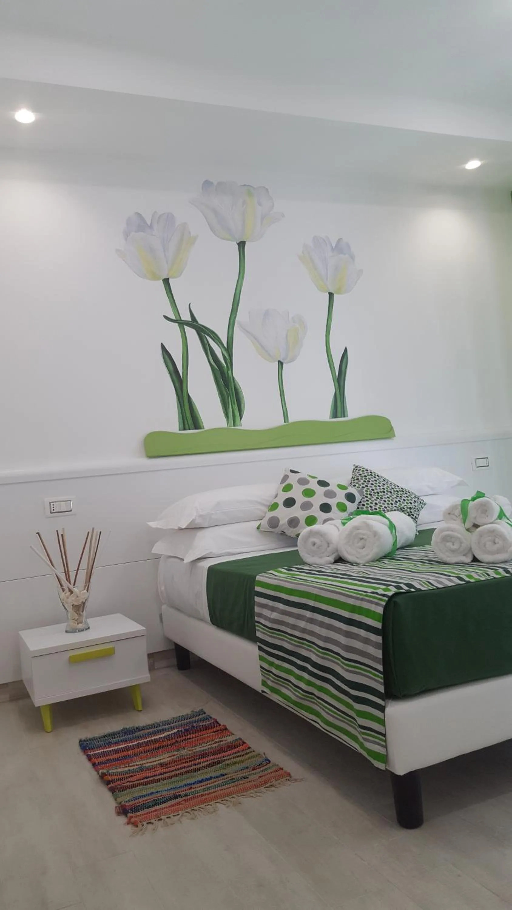 Bedroom, Bed in RESIDENZA BURMARIA Free Parking