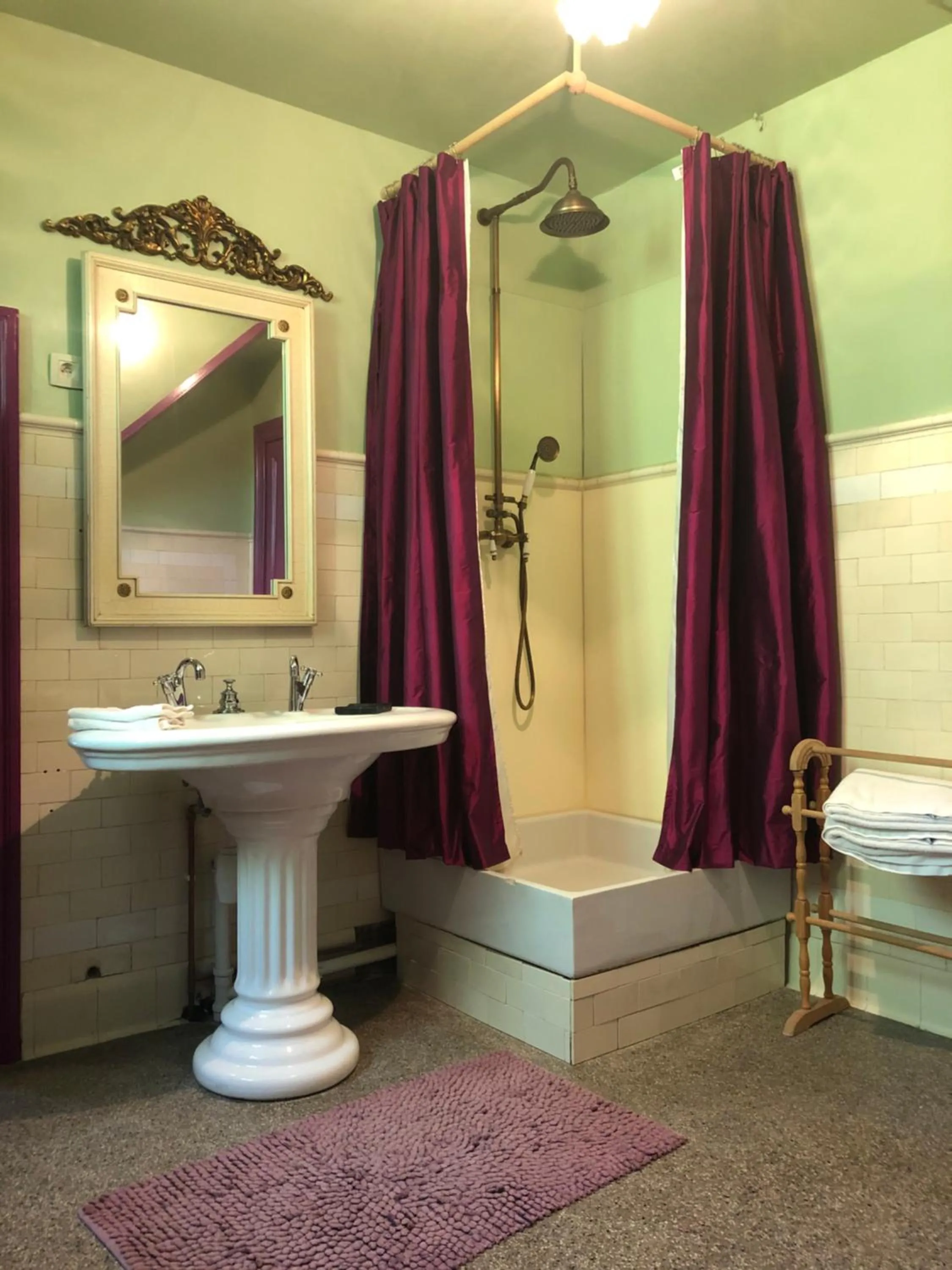 Bathroom in B&B Villa le Vert-Bois