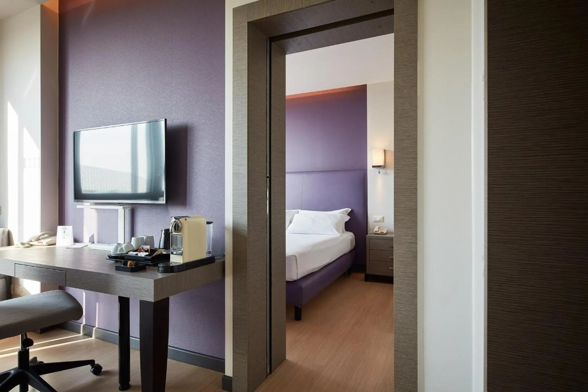 Photo of the whole room, Bed in Crowne Plaza Verona Fiera by IHG