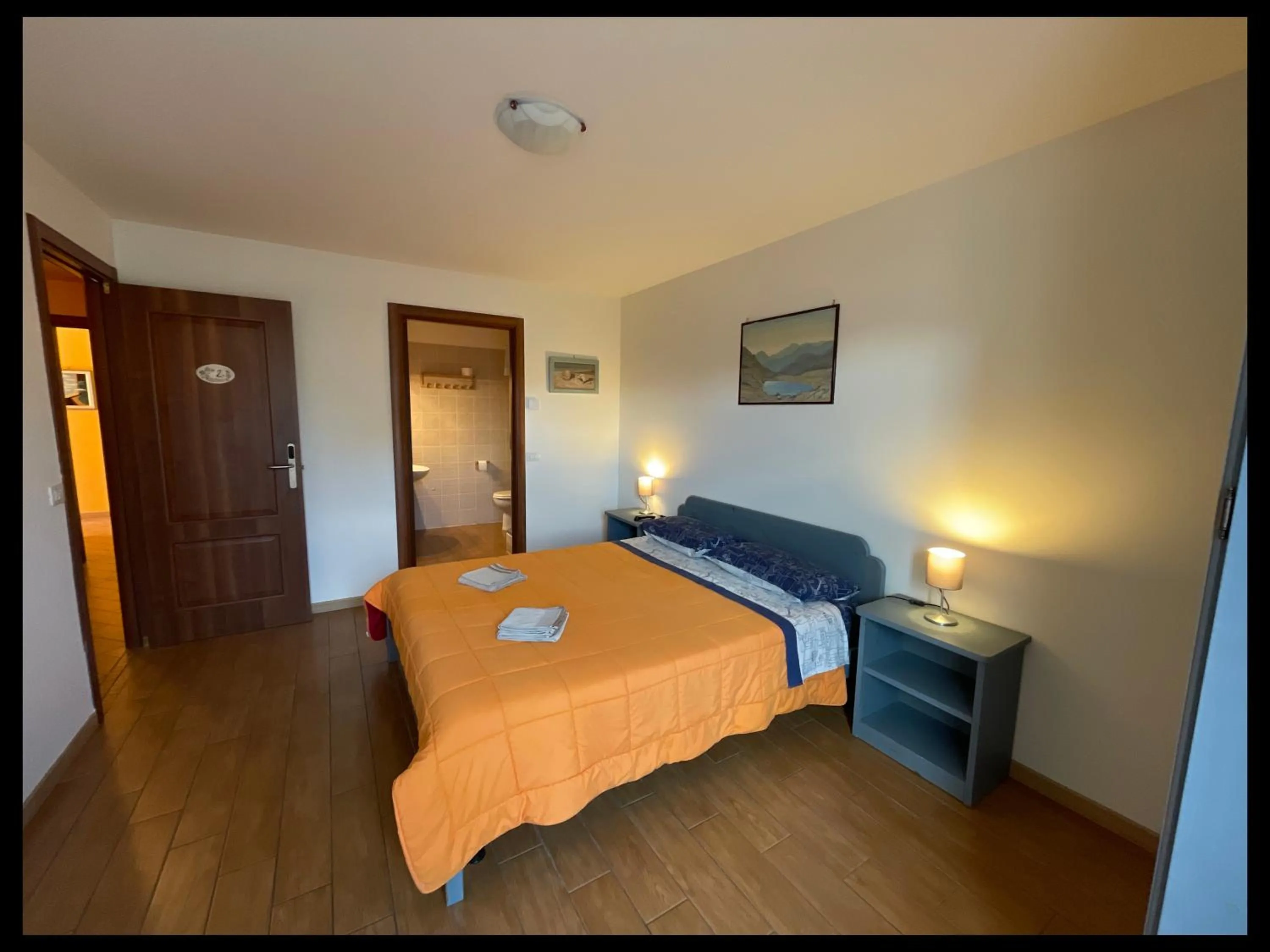 Bed in Villa Patrizia