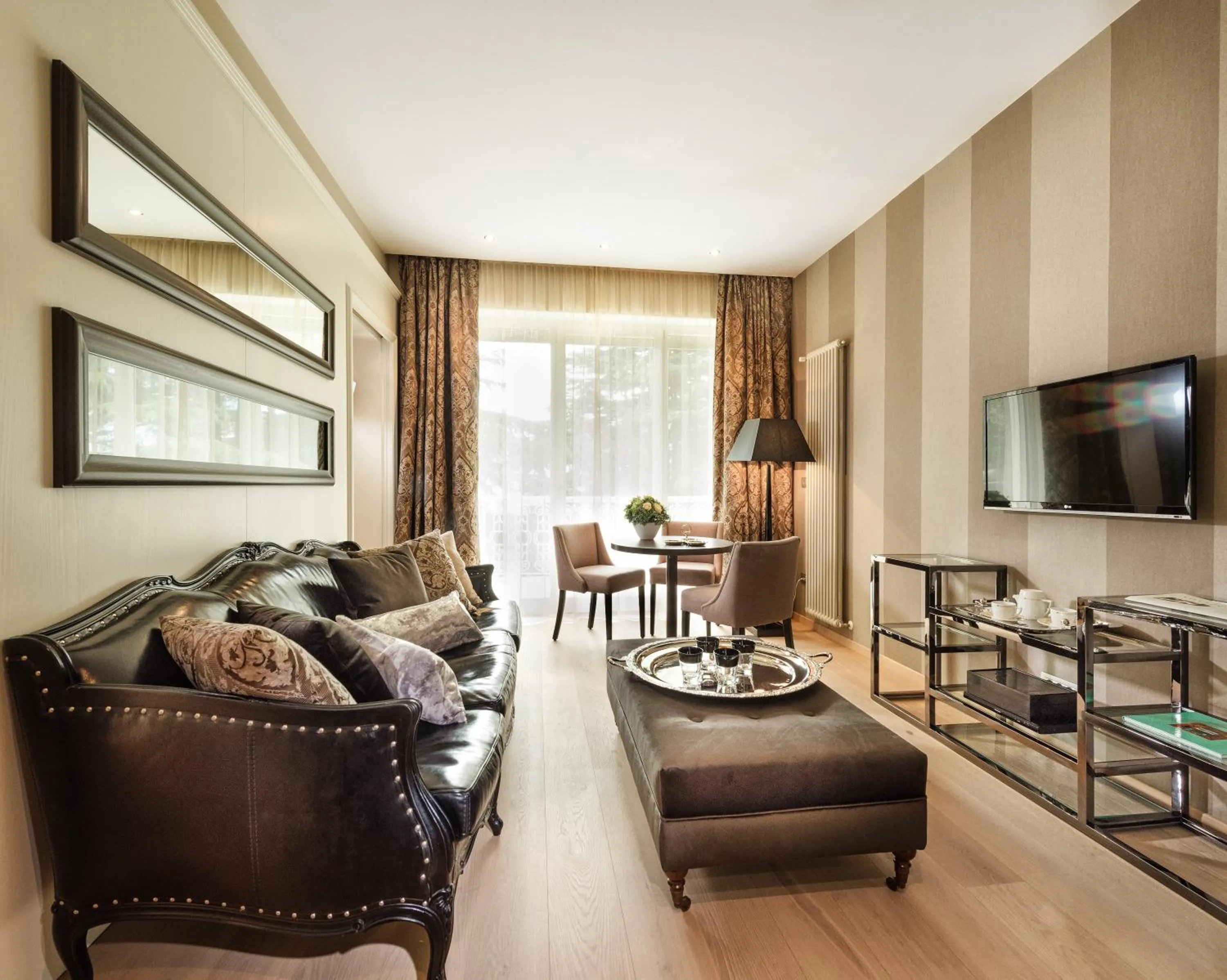 Living room in Villa Eden a member of Leading Hotels of the World