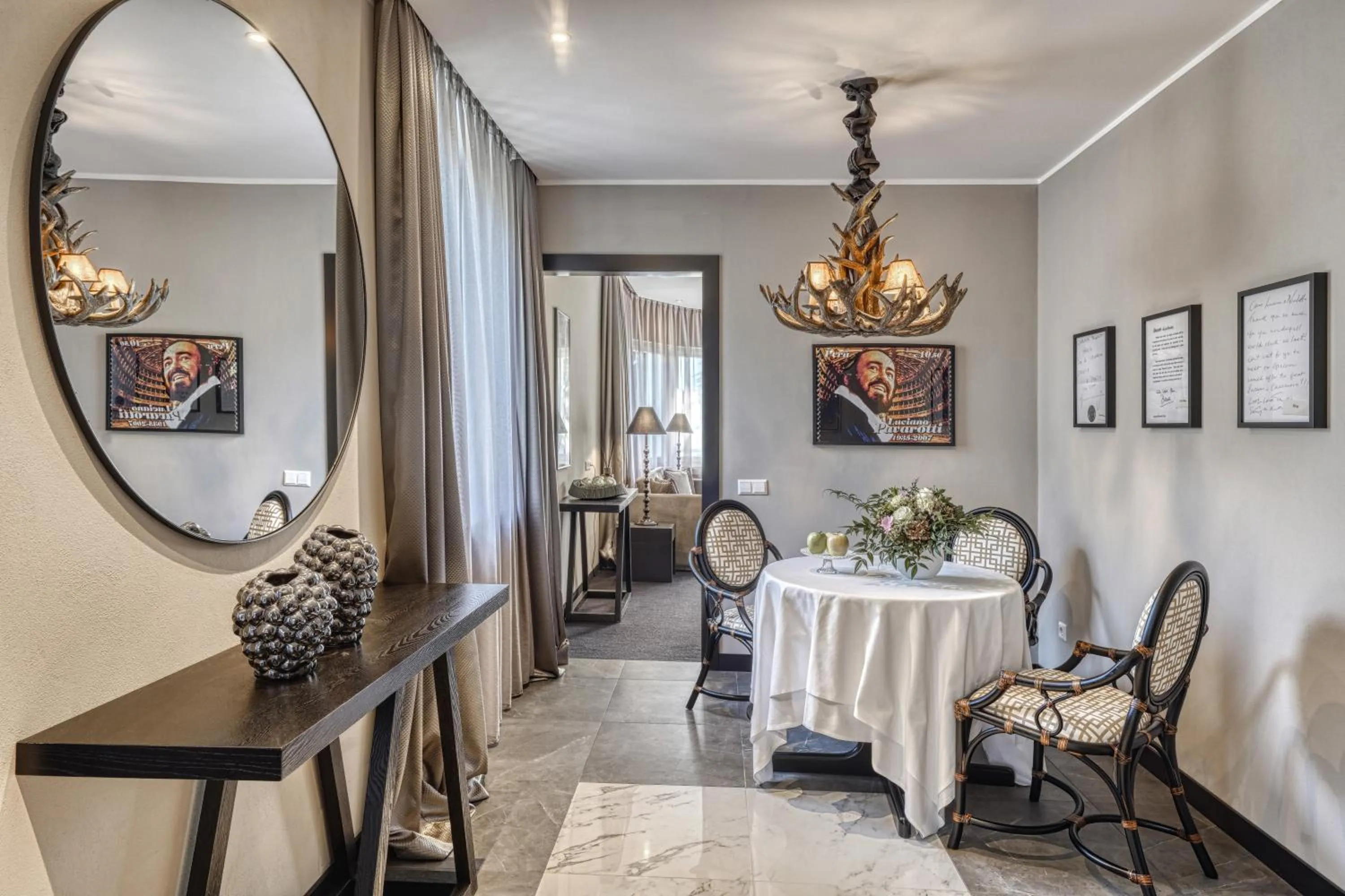 Living room in Villa Eden a member of Leading Hotels of the World