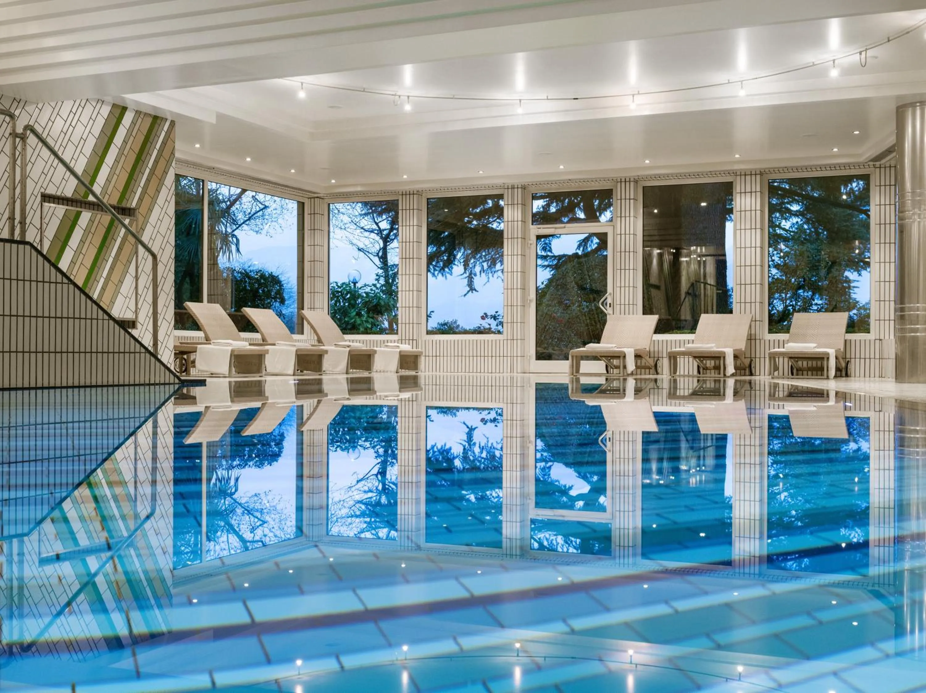 Swimming pool in Villa Eden a member of Leading Hotels of the World