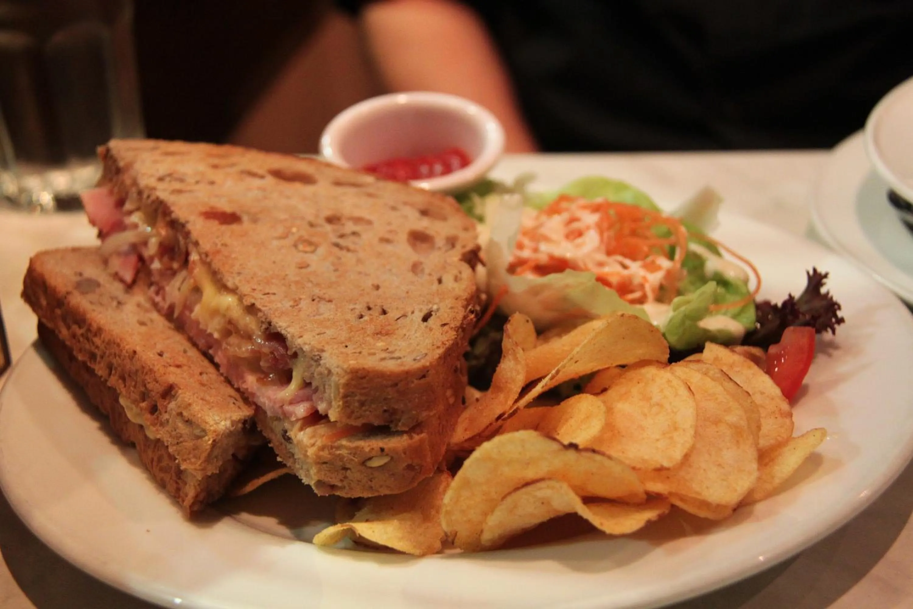 Continental breakfast in Hotel Galaxias