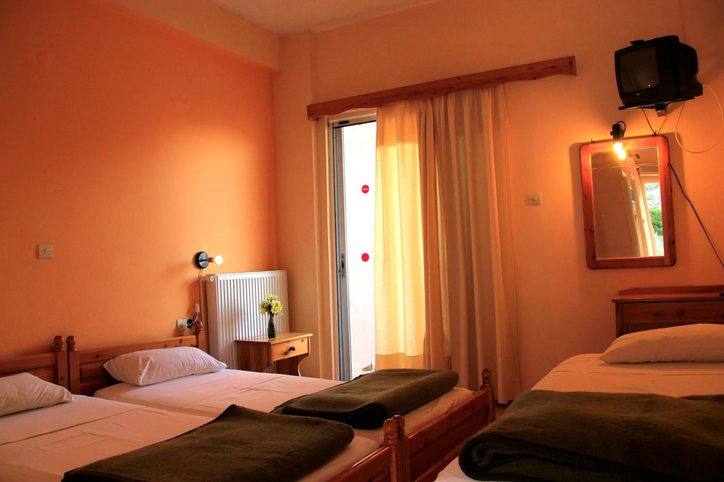 Bedroom, Bed in Hotel Galaxias