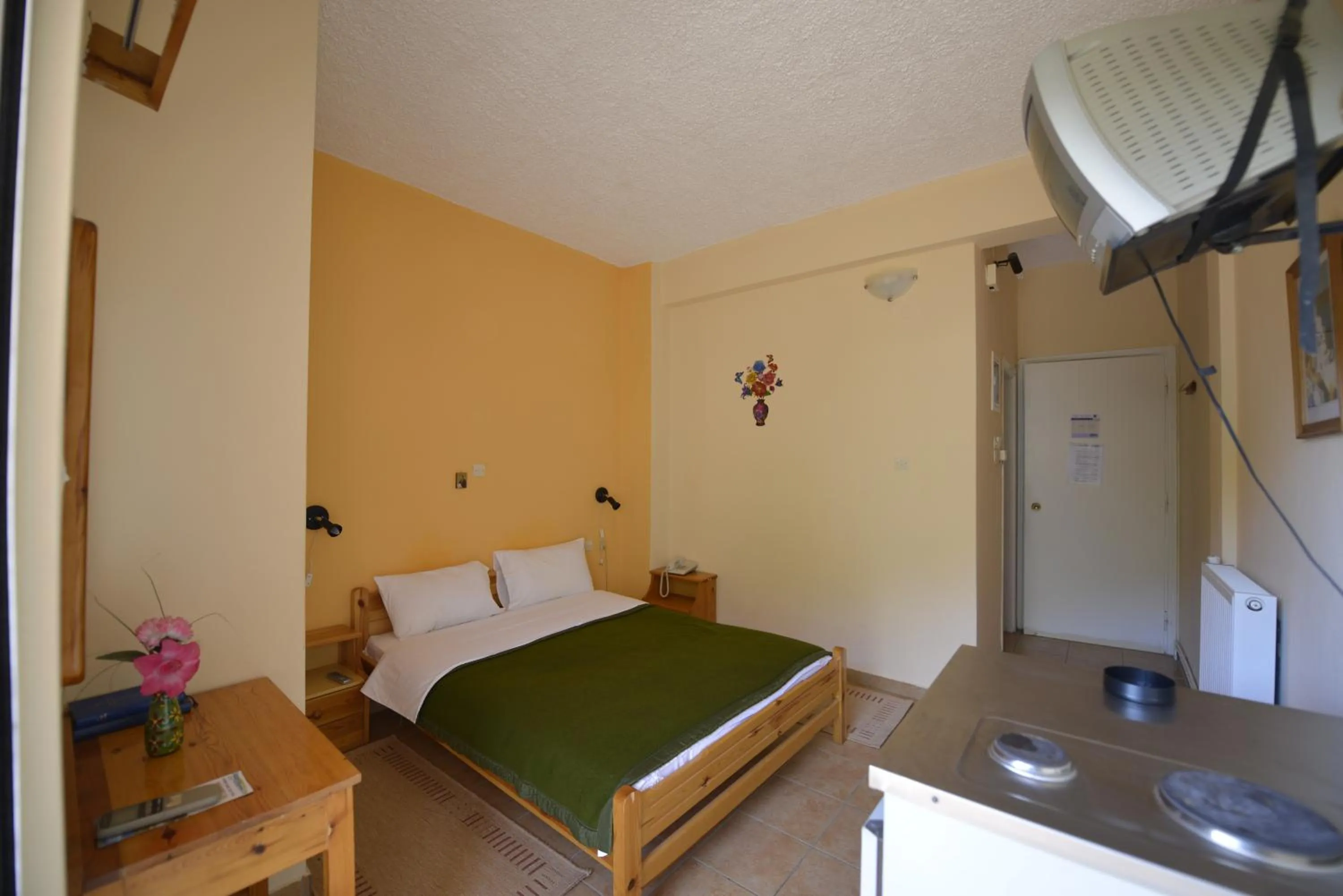 Bedroom, Bed in Hotel Galaxias