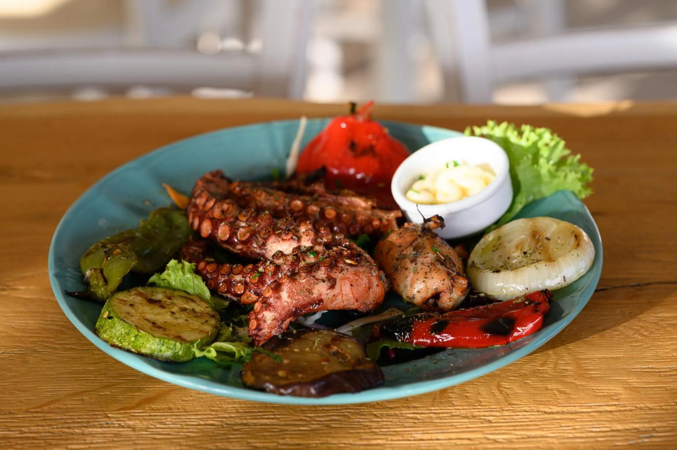 Food in Alianthos Beach Hotel