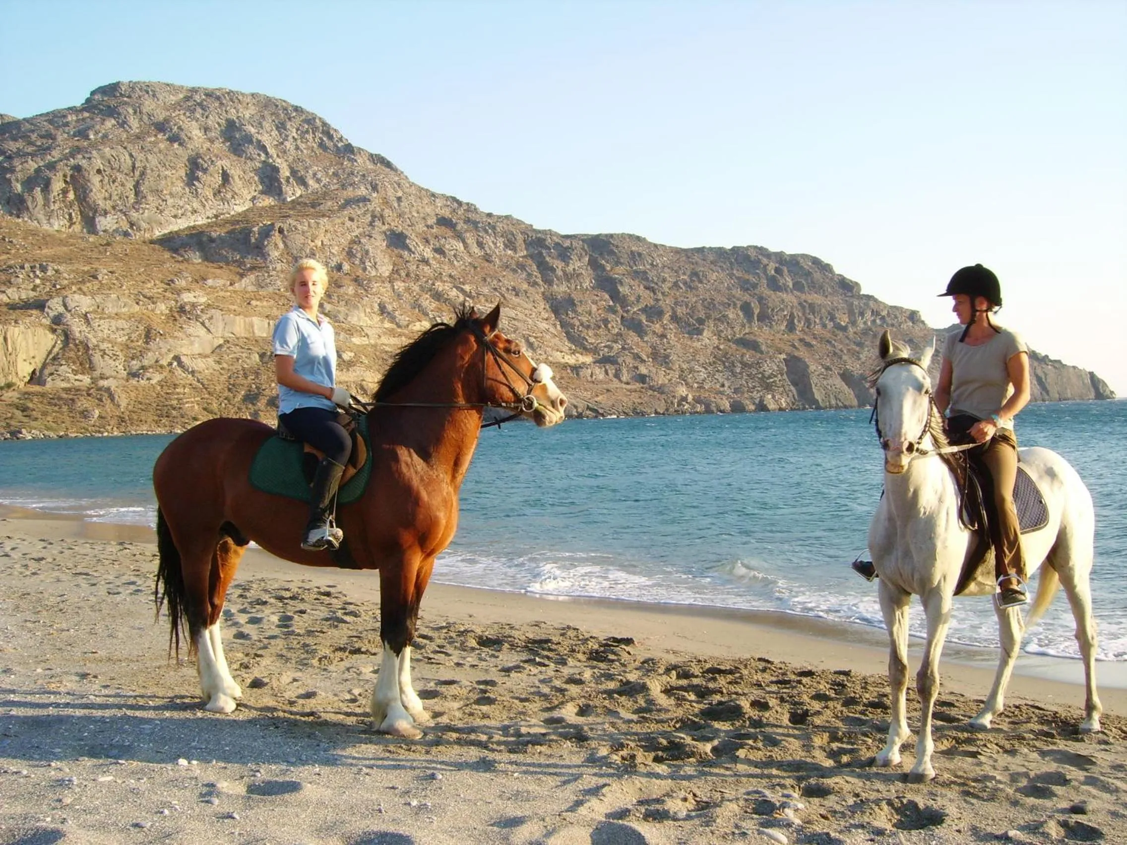 Horse-riding in Alianthos Beach Hotel
