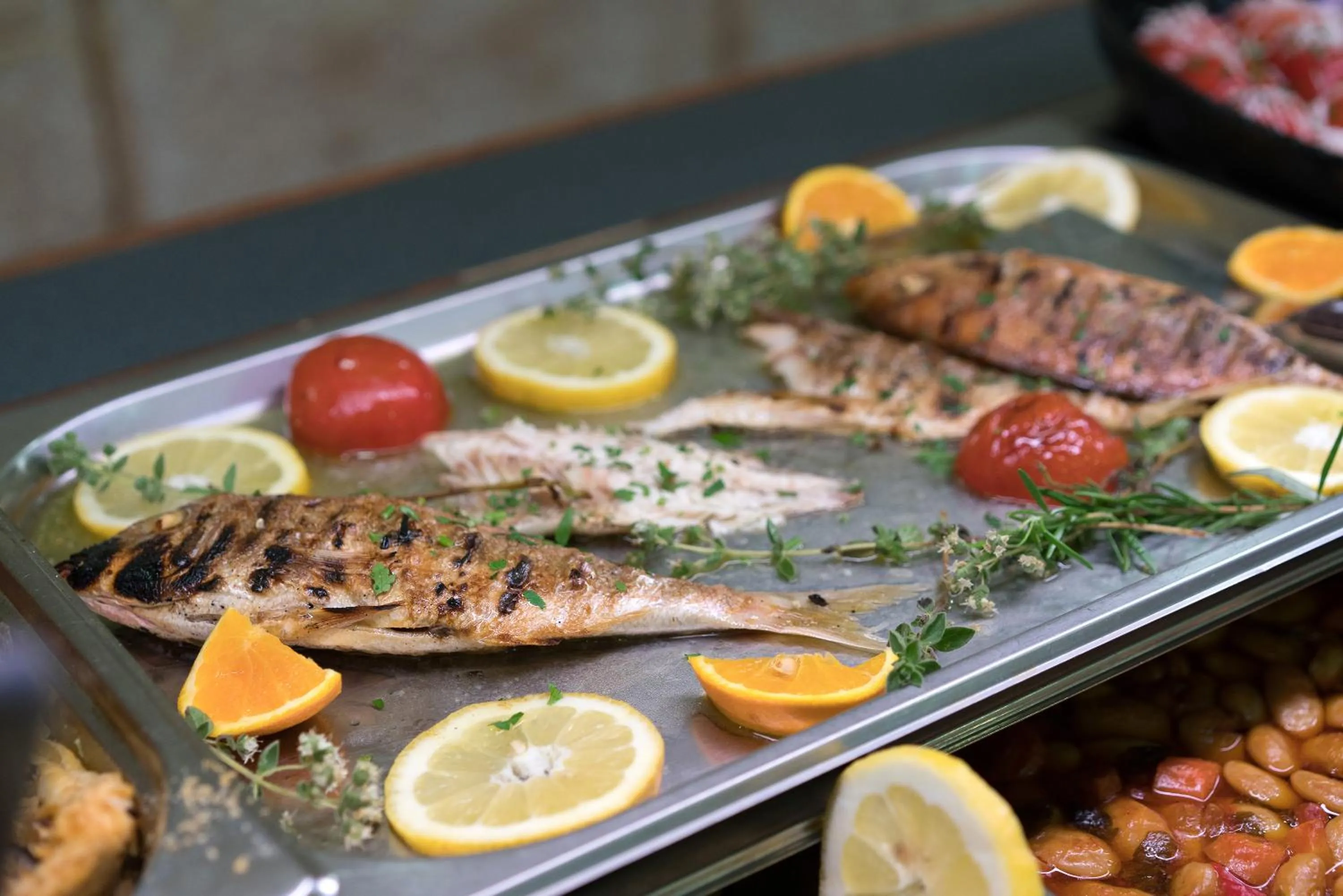 Food and drinks in Alianthos Beach Hotel