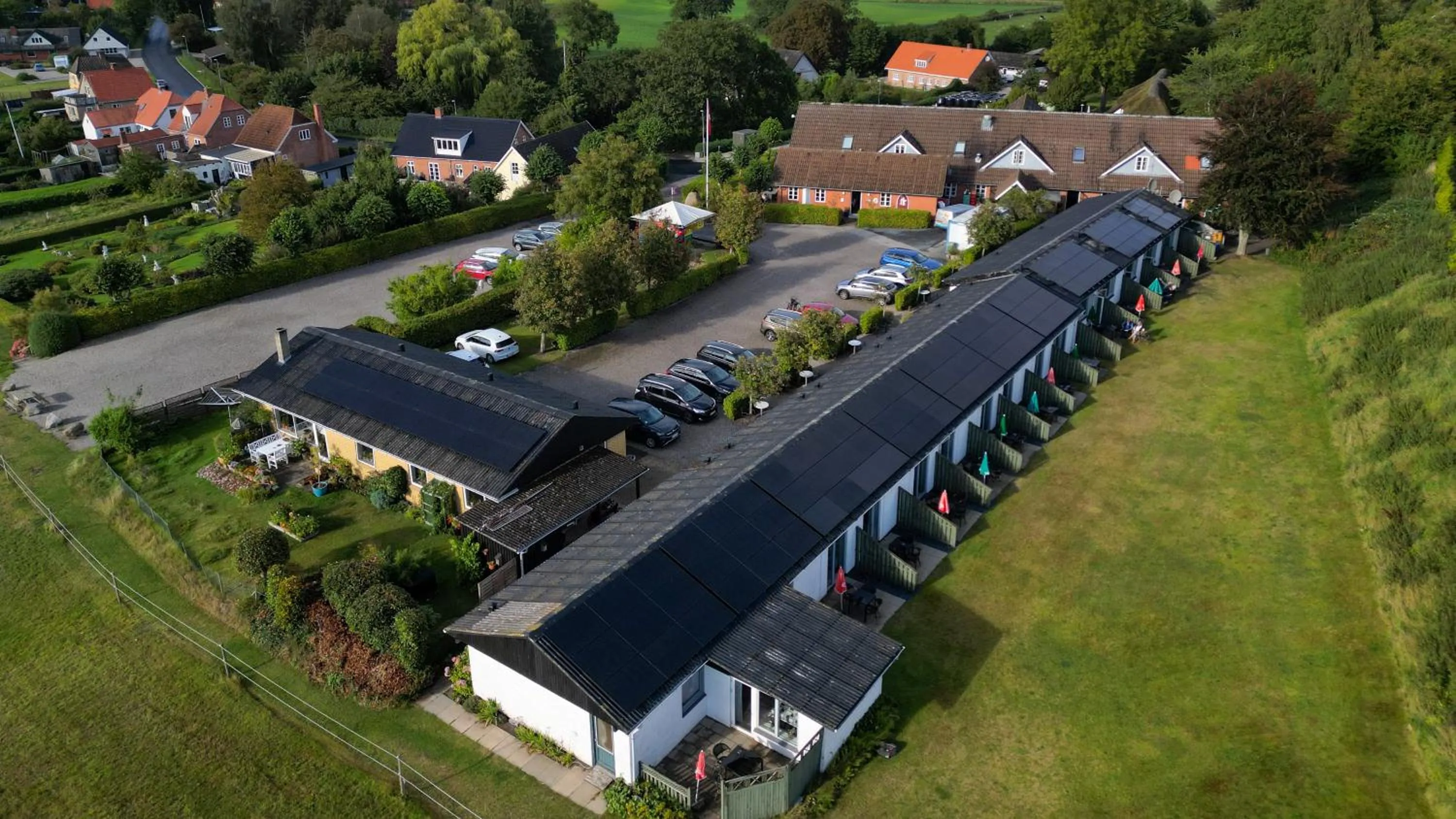 City view in Gjerrild Kro