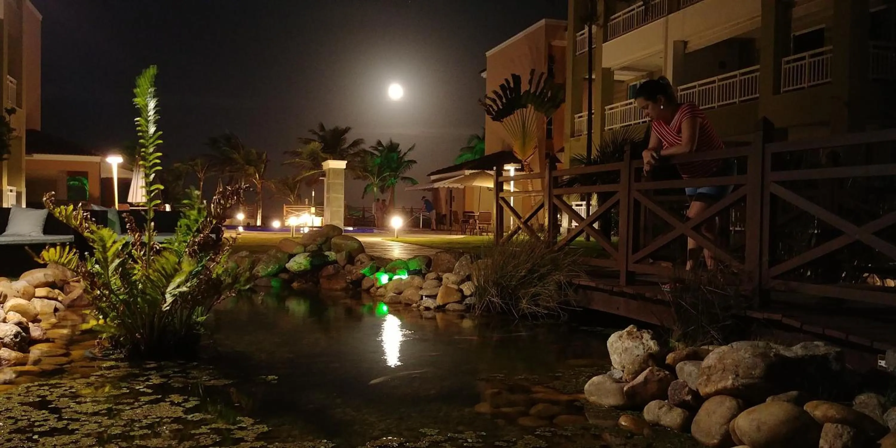 Swimming pool in Atlantic Palace Family inn