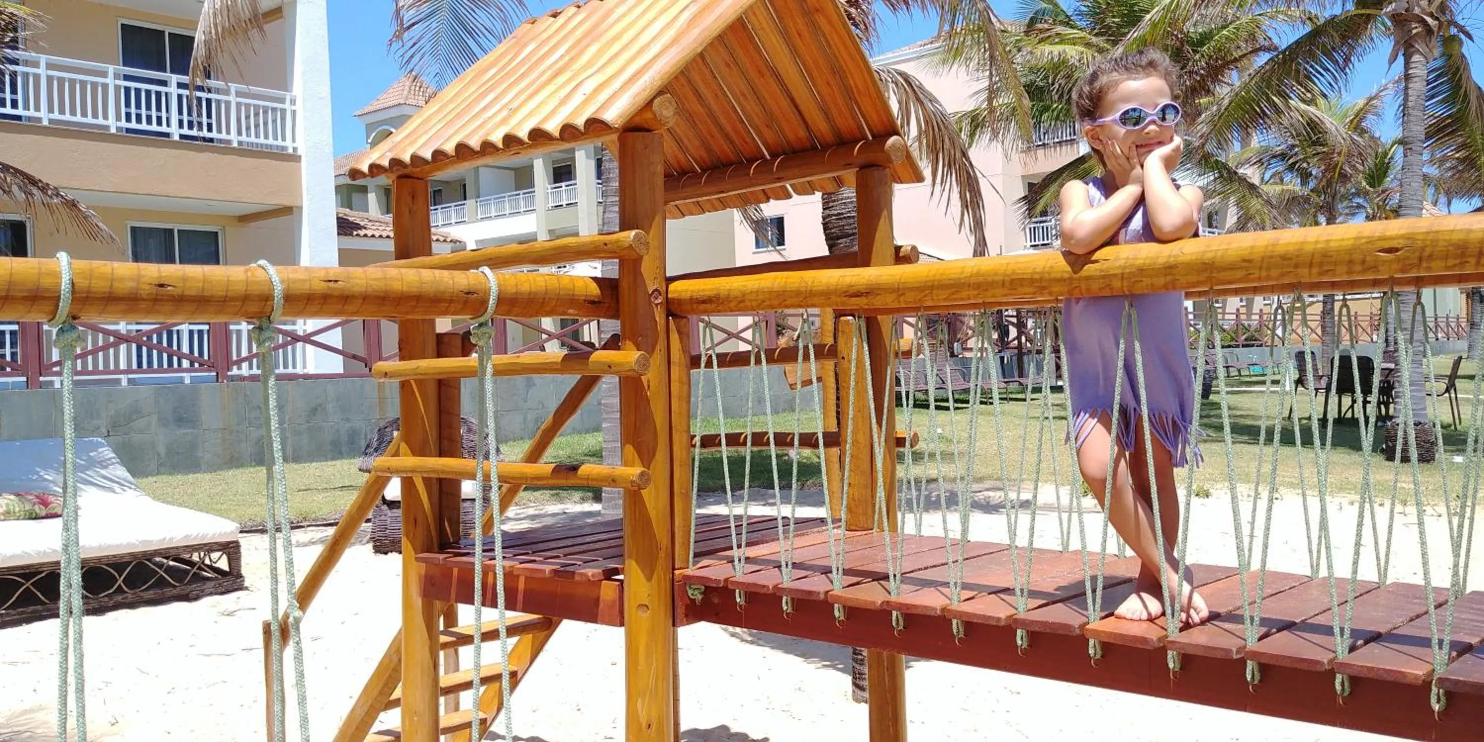 Children play ground in Atlantic Palace Family inn