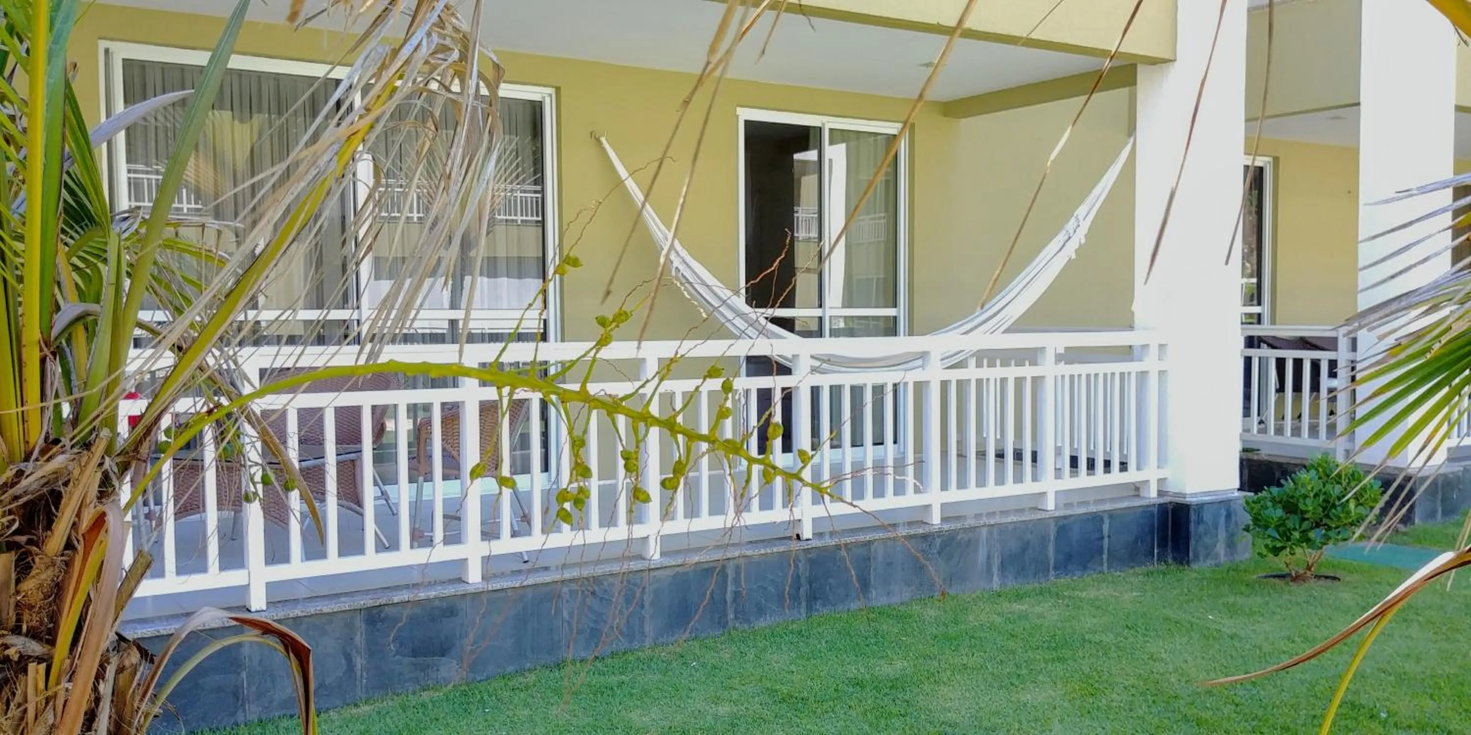 Patio in Atlantic Palace Family inn