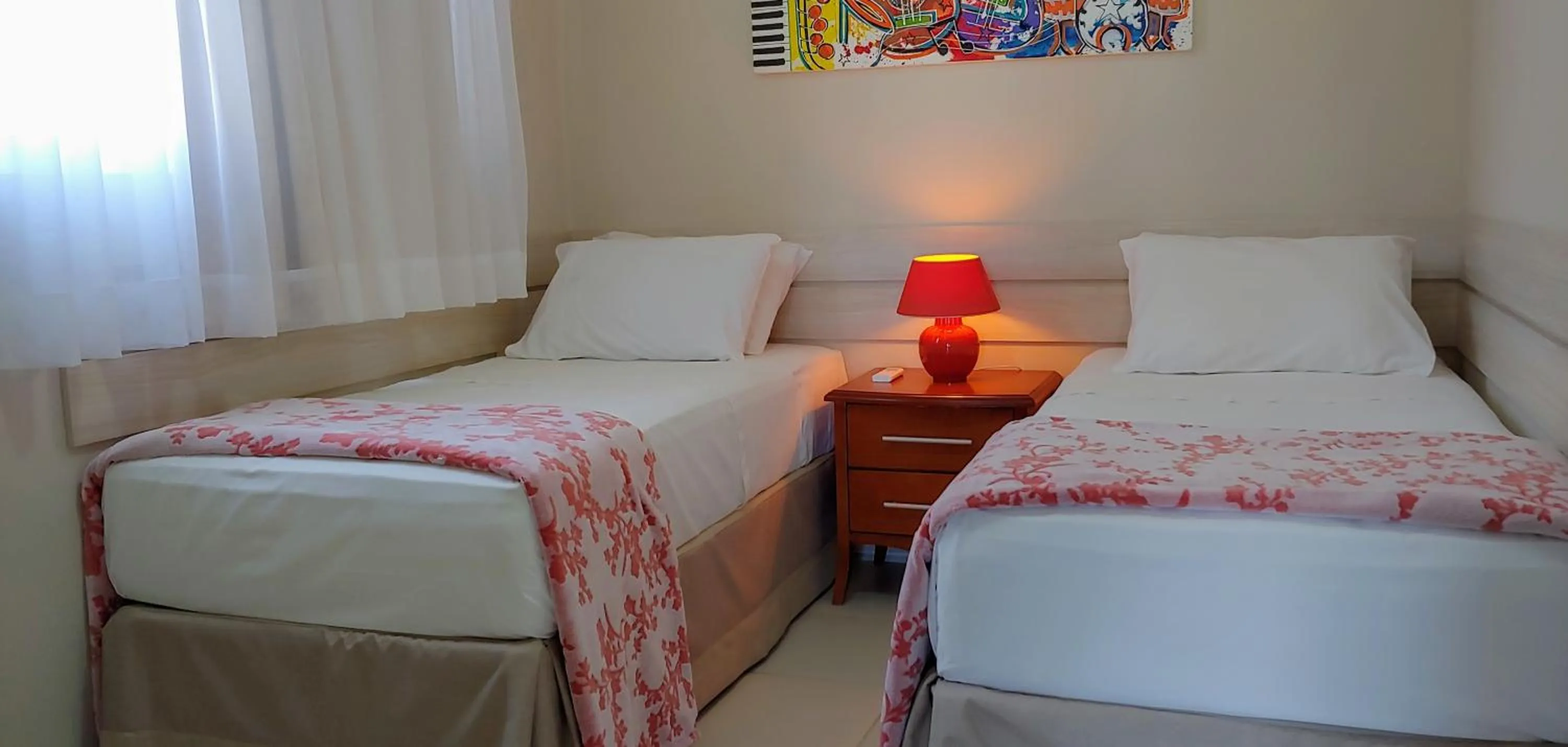 Bed in Atlantic Palace Family inn